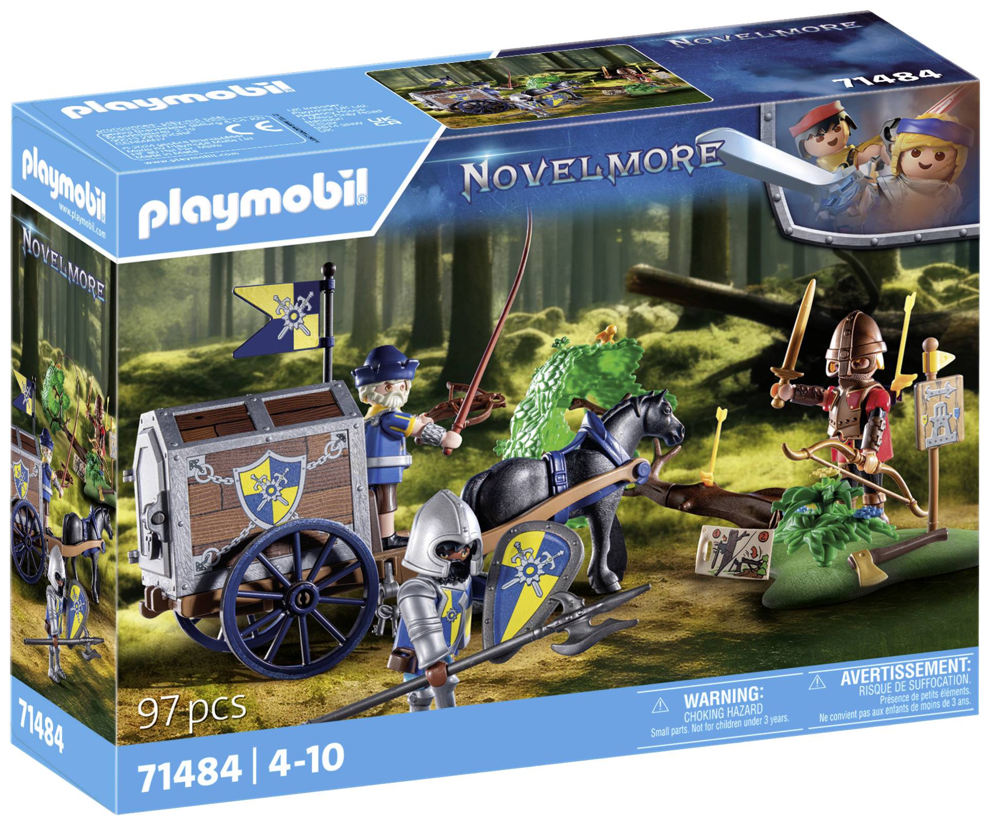 Playmobil® Novelmore Überfall auf Transportwagen 71484