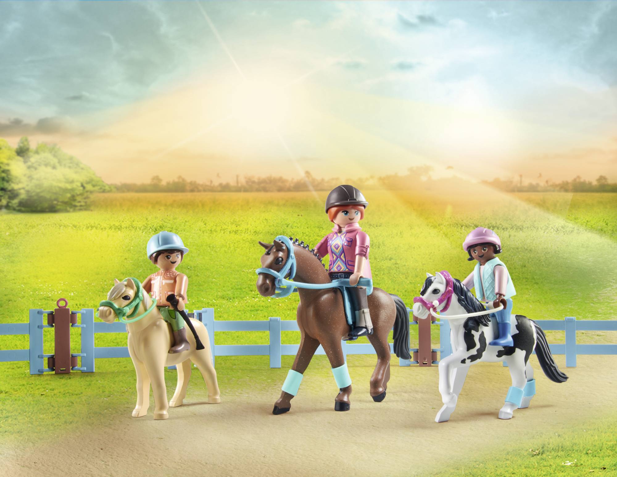 Playmobil® Horses of Waterfall Mobile Reitschule 71493