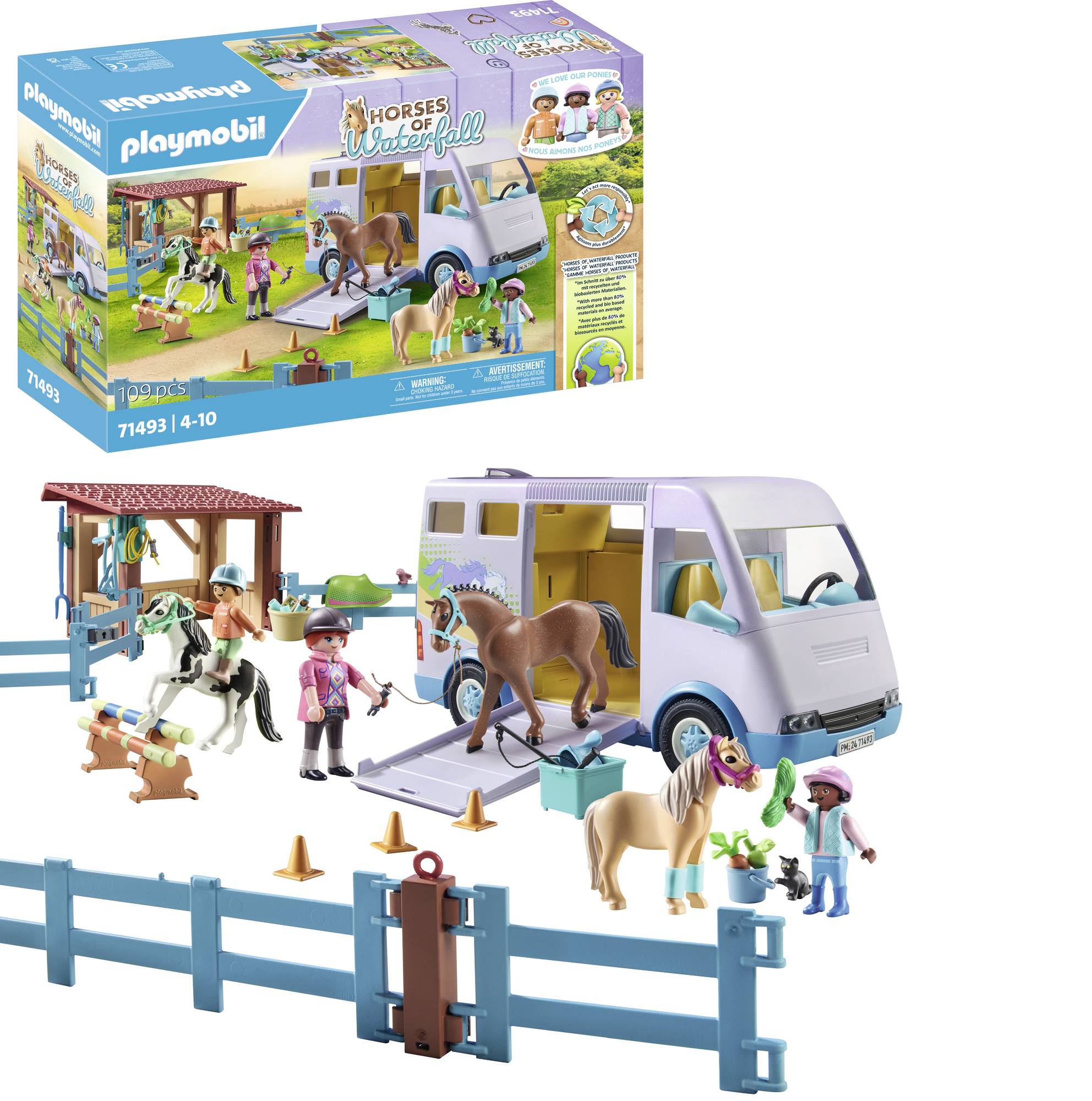 Playmobil® Horses of Waterfall Mobile Reitschule 71493