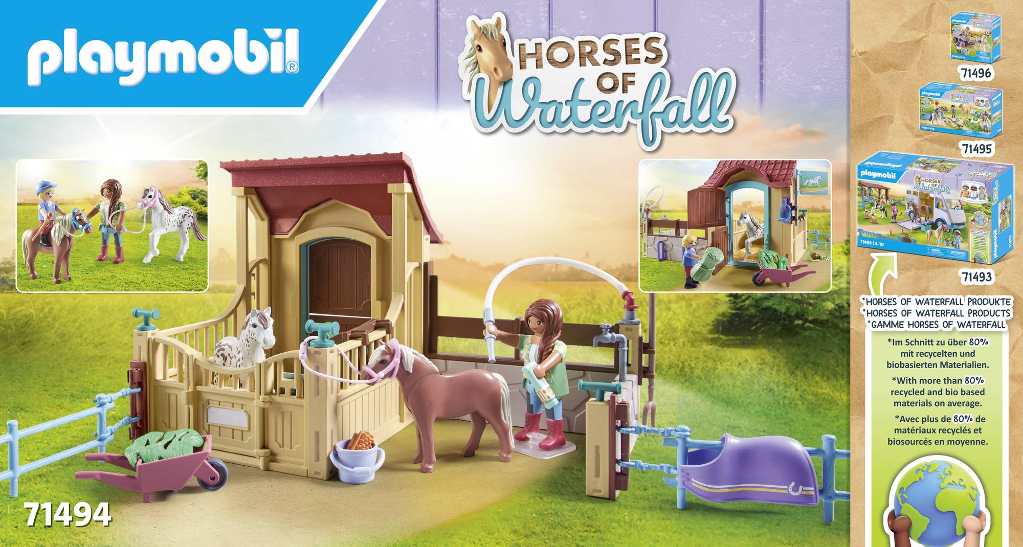Playmobil® Horses of Waterfall Reitstall 71494
