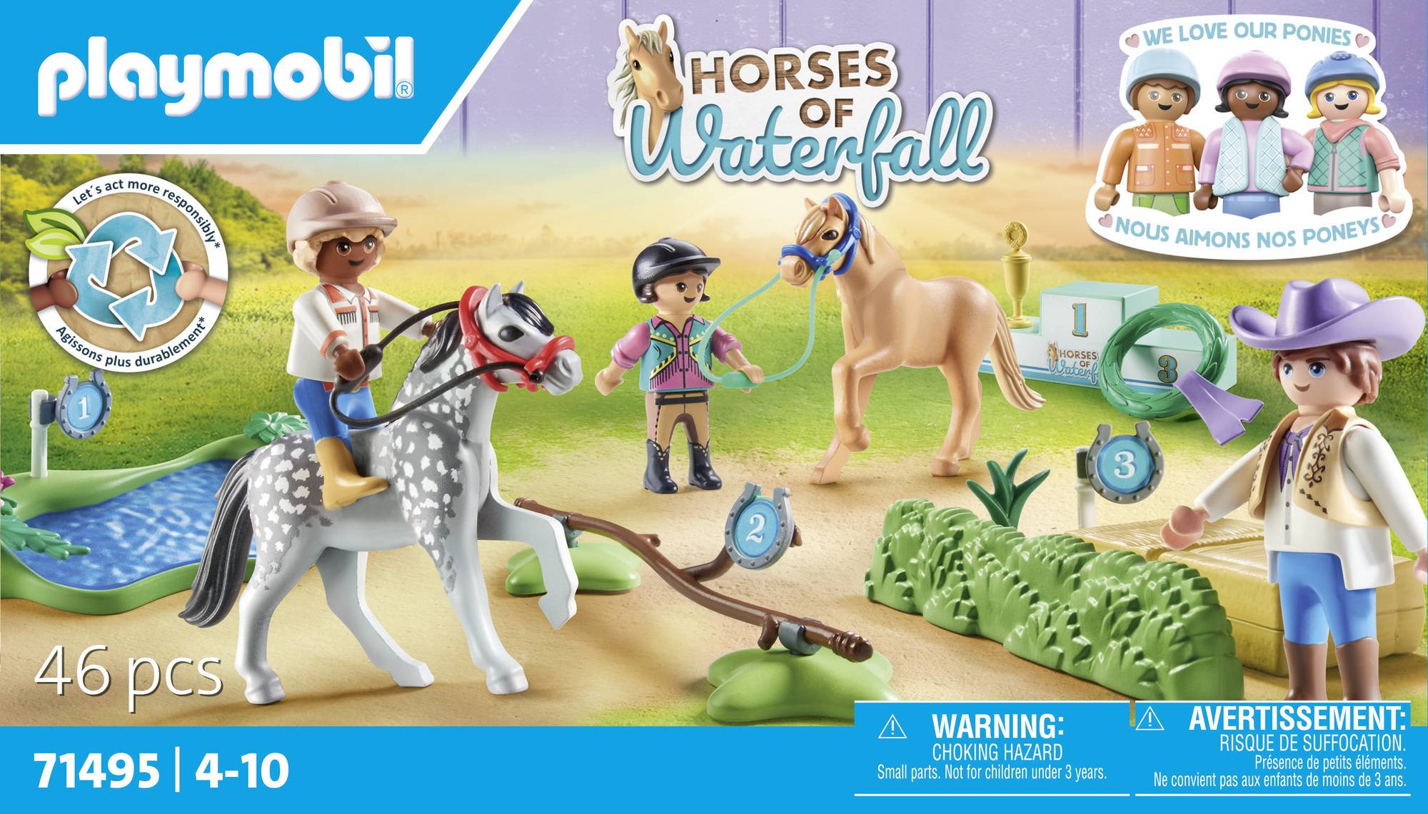 Playmobil® Horses of Waterfall Ponyturnier 71495