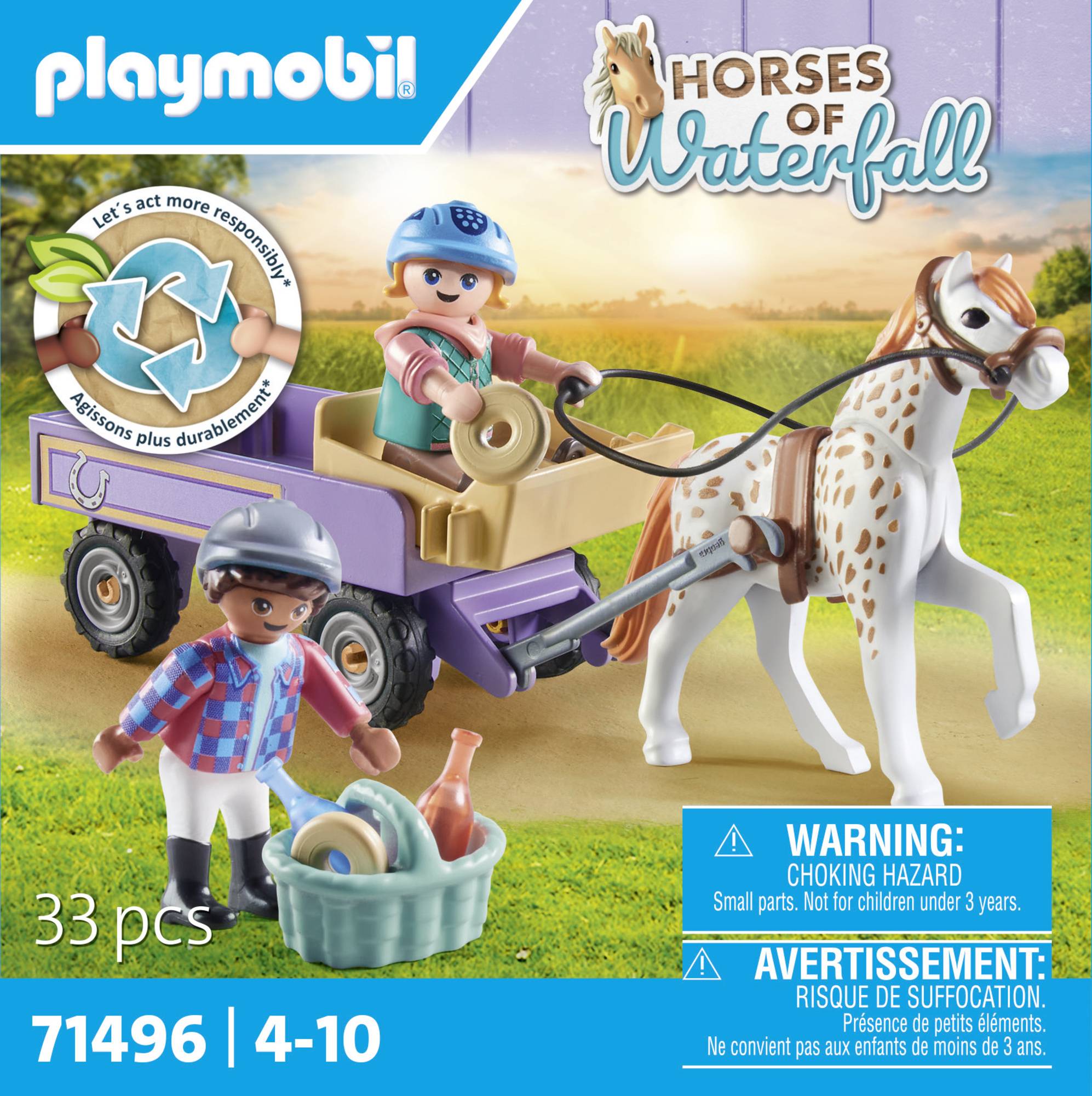 Playmobil® Horses of Waterfall Ponykutsche 71496