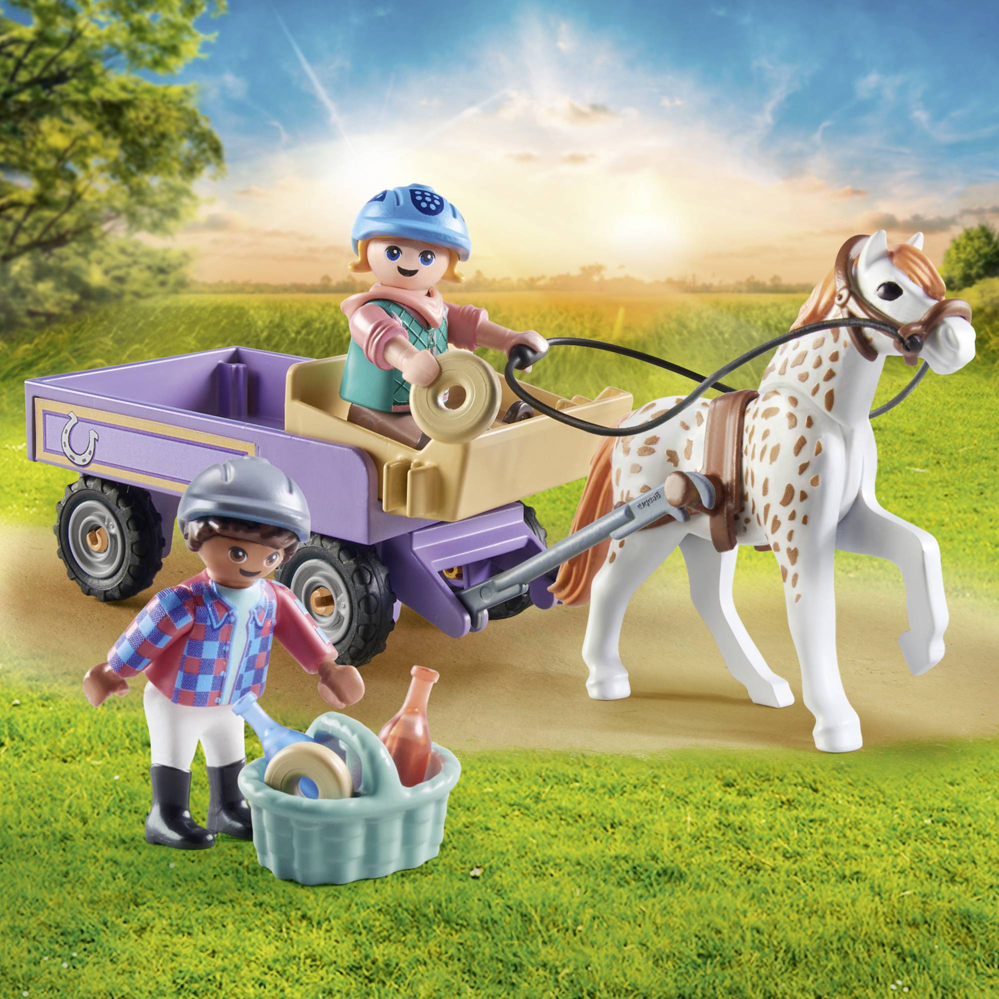 Playmobil® Horses of Waterfall Ponykutsche 71496
