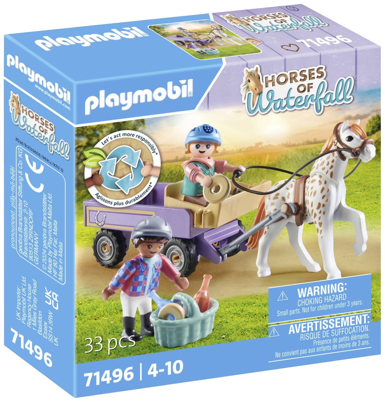 Playmobil® Horses of Waterfall Ponykutsche 71496
