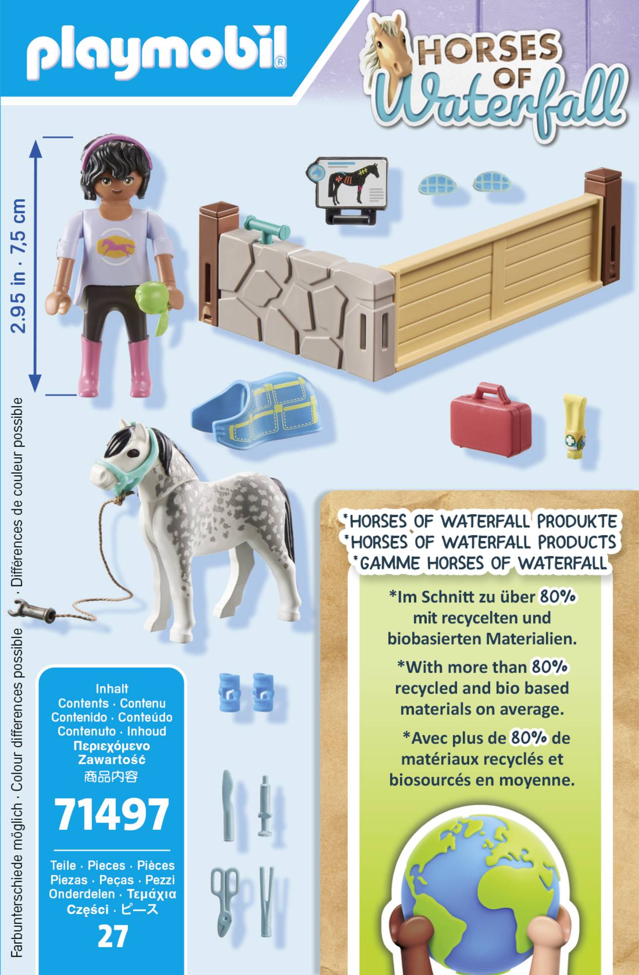 Playmobil® Horses of Waterfall Pferdetherapeutin 71497