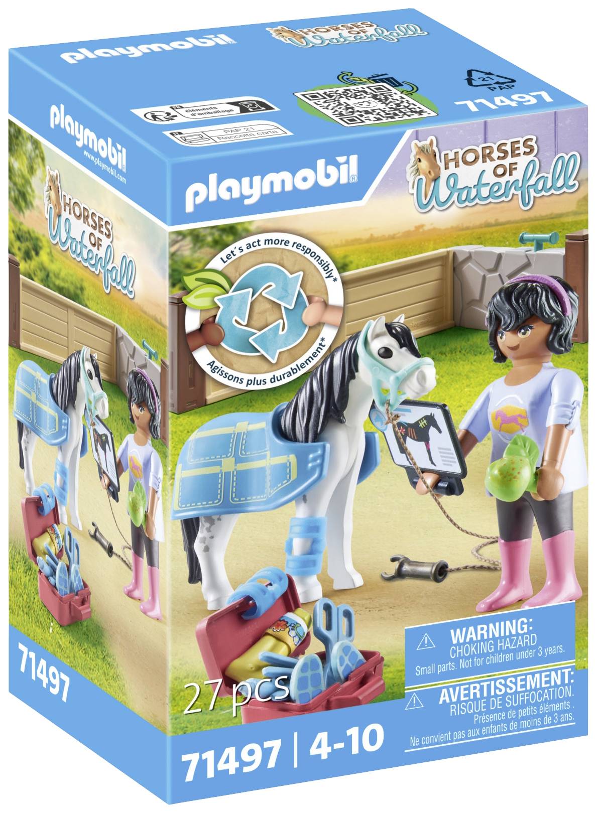 Playmobil® Horses of Waterfall Pferdetherapeutin 71497