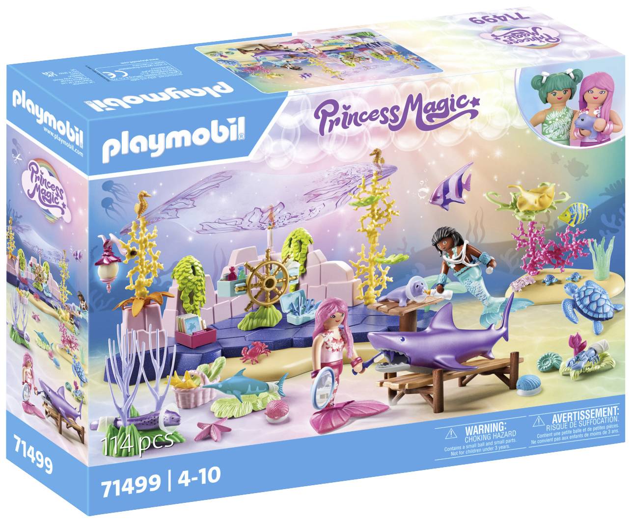 Playmobil® Princess Magic Meerjungfrauen-Tierpflege 71499