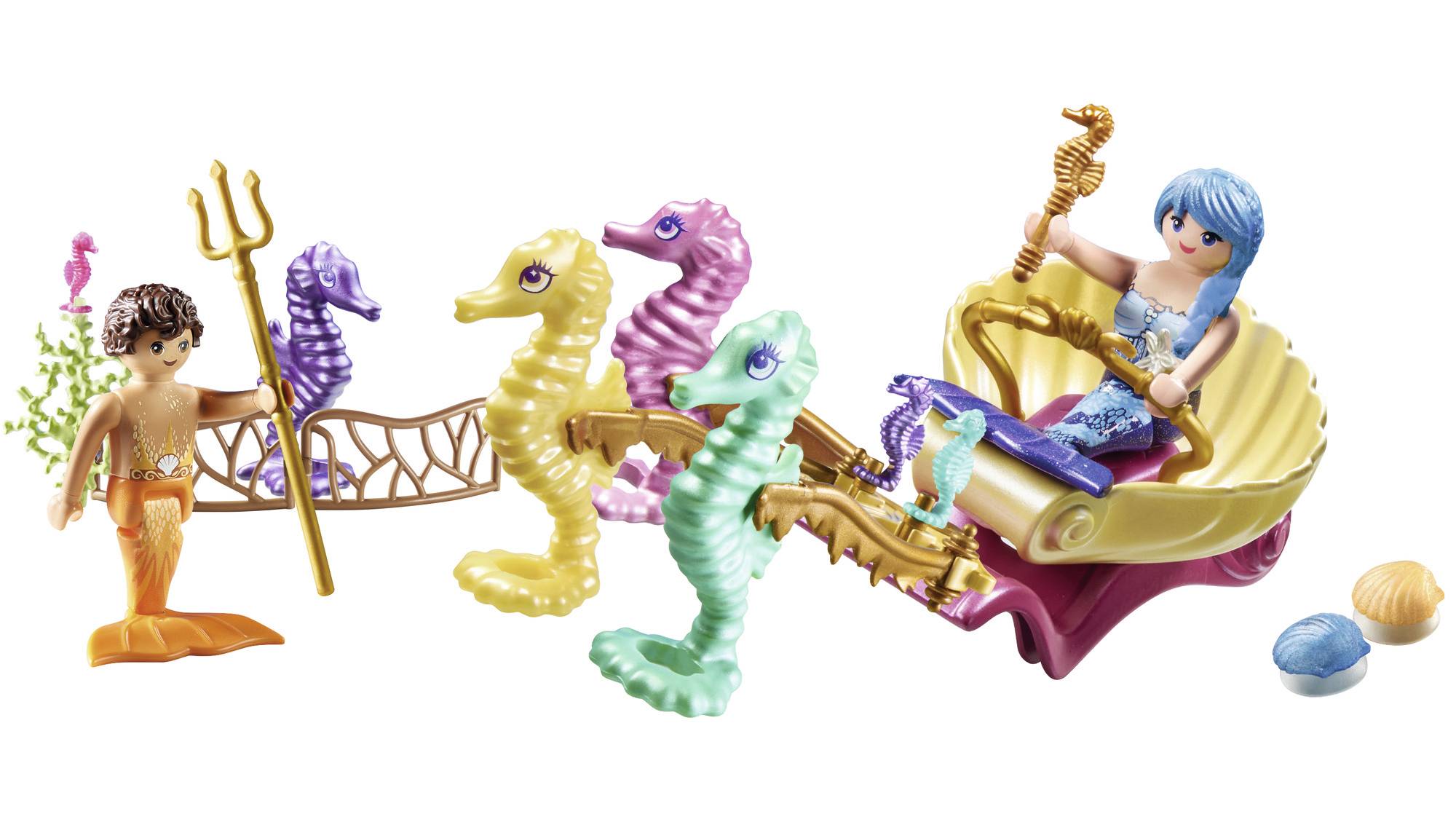 Playmobil® Princess Magic Meerjungfrauen-Seepferdchenkutsche 71500