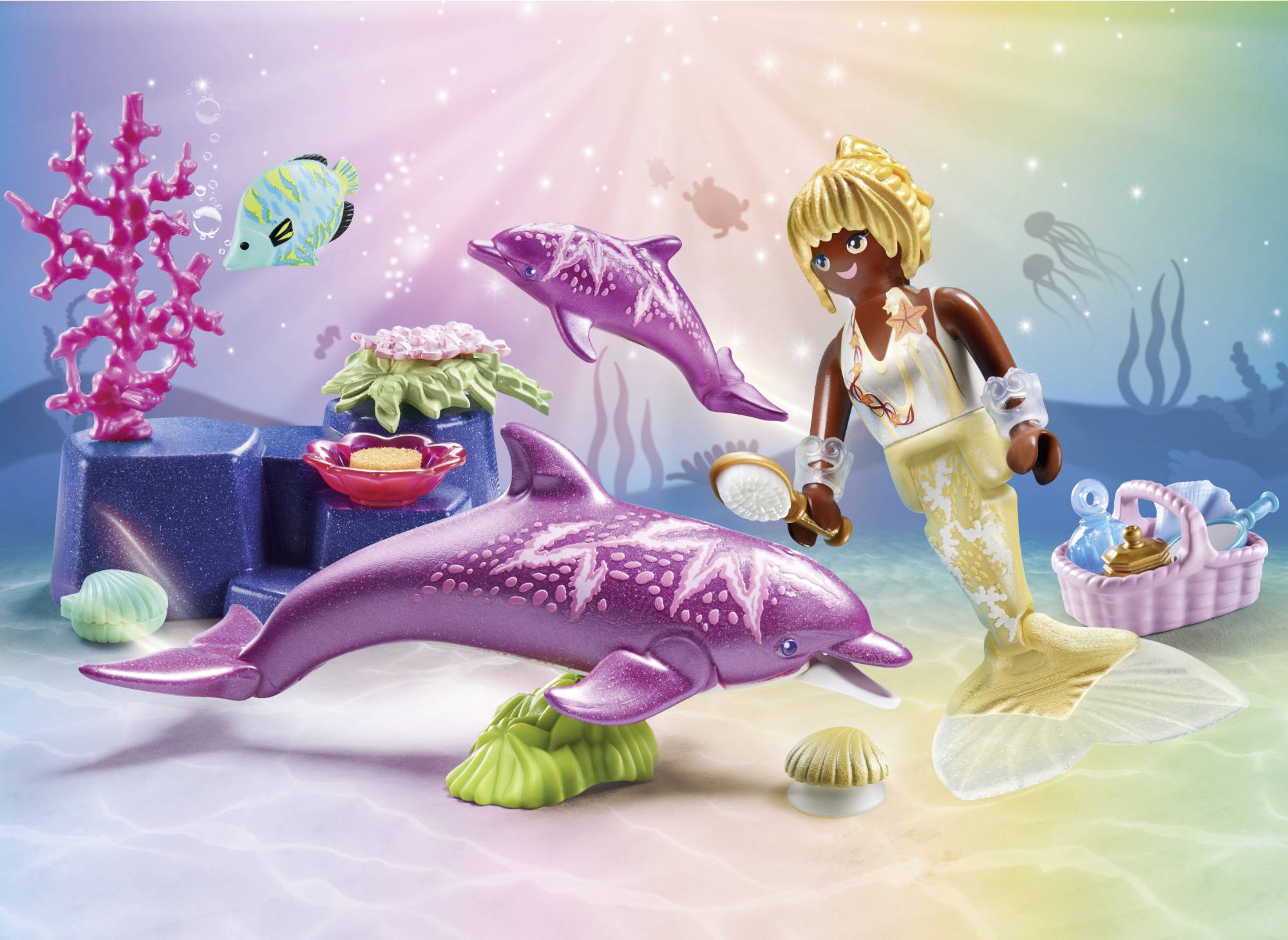 Playmobil® Princess Magic Meerjungfrau mit Delfinen 71501