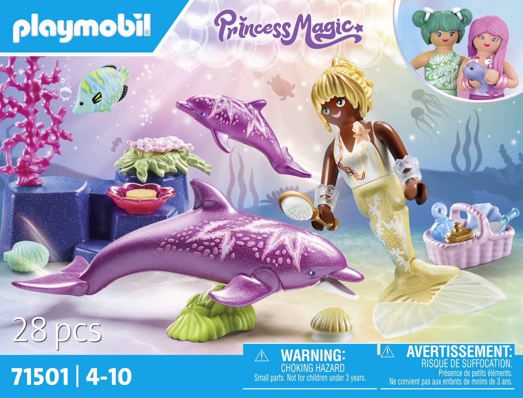 Playmobil® Princess Magic Meerjungfrau mit Delfinen 71501