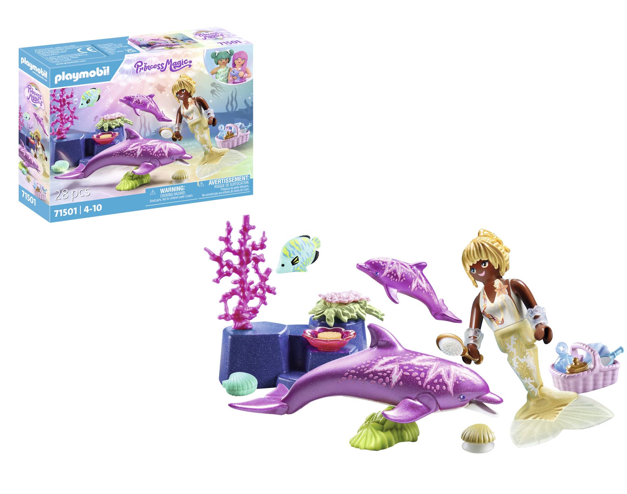 Playmobil® Princess Magic Meerjungfrau mit Delfinen 71501