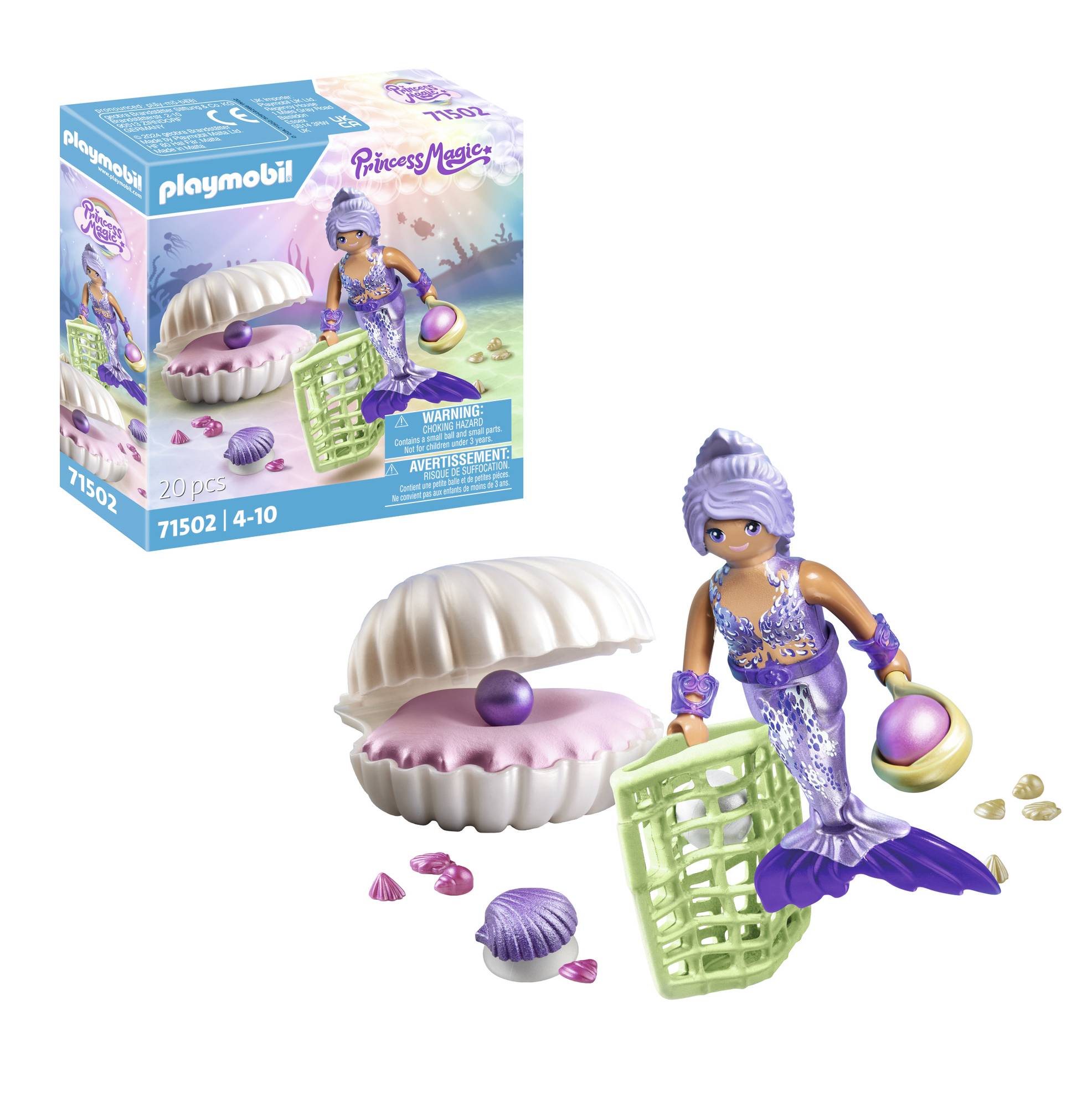 Playmobil® Princess Magic Meerjungfrau mit Perlmuschel 71502