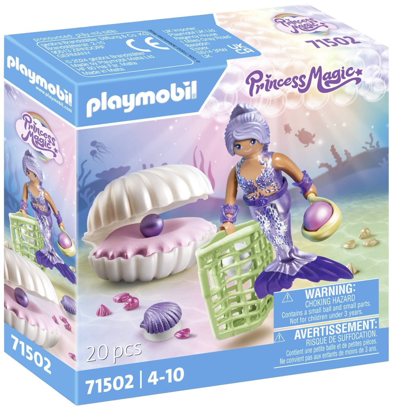 Playmobil® Princess Magic Meerjungfrau mit Perlmuschel 71502