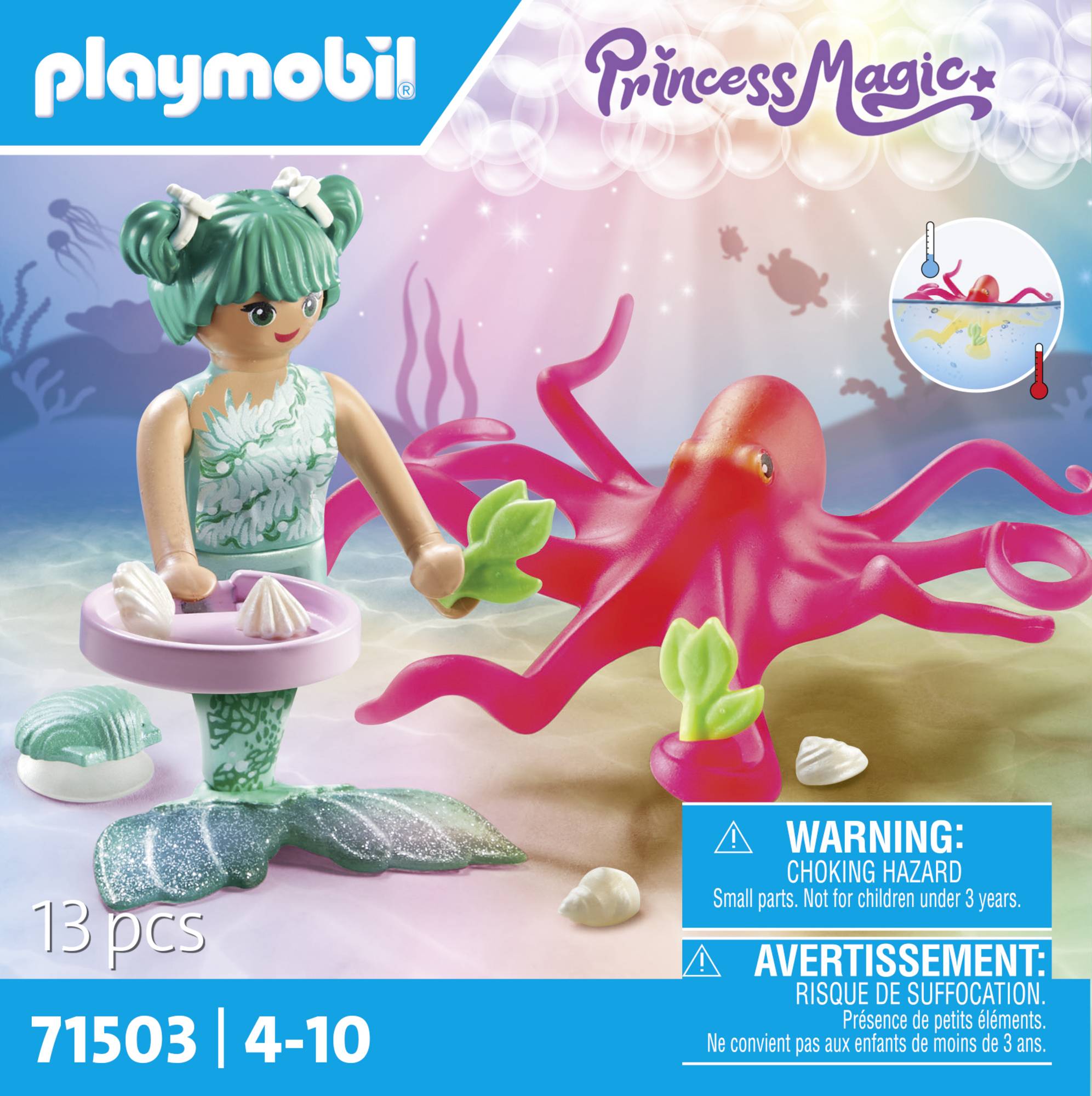Playmobil® Princess Magic Meerjungfrau mit Farbwechselkrake 71503