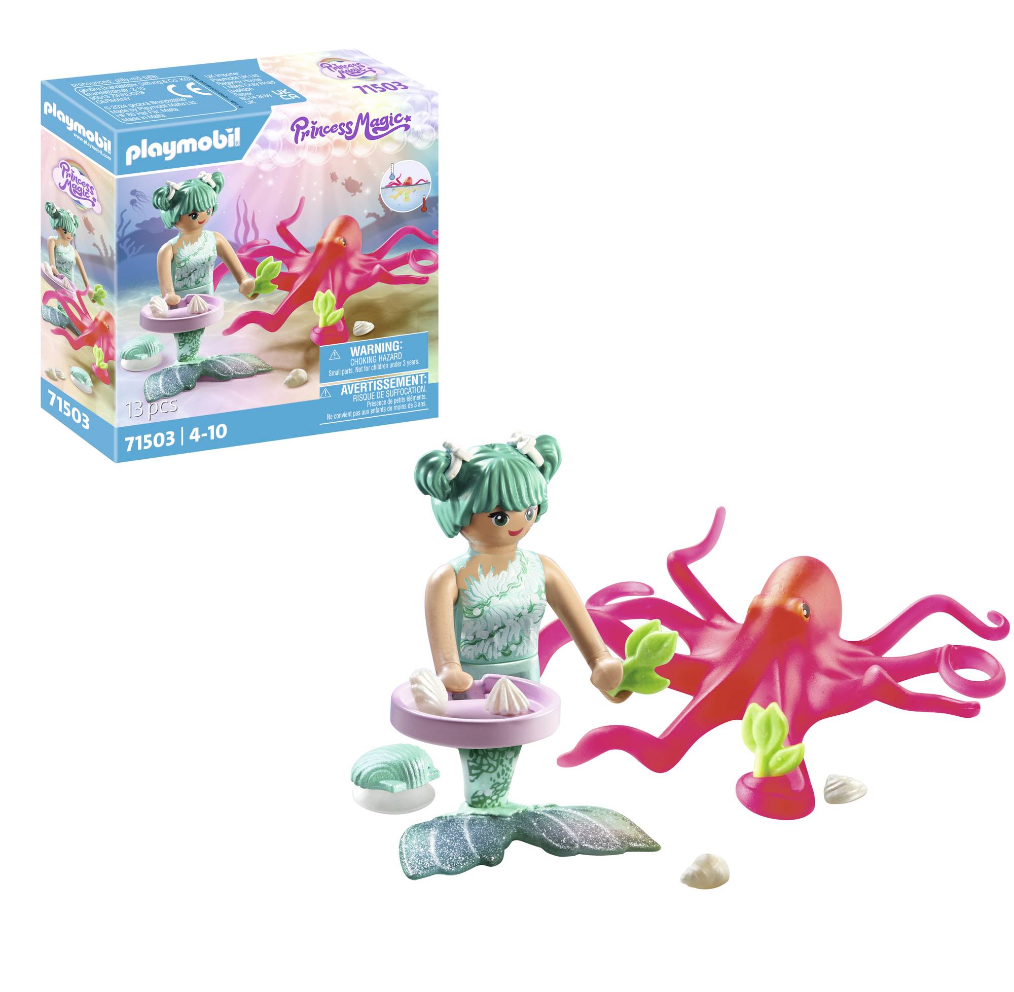 Playmobil® Princess Magic Meerjungfrau mit Farbwechselkrake 71503