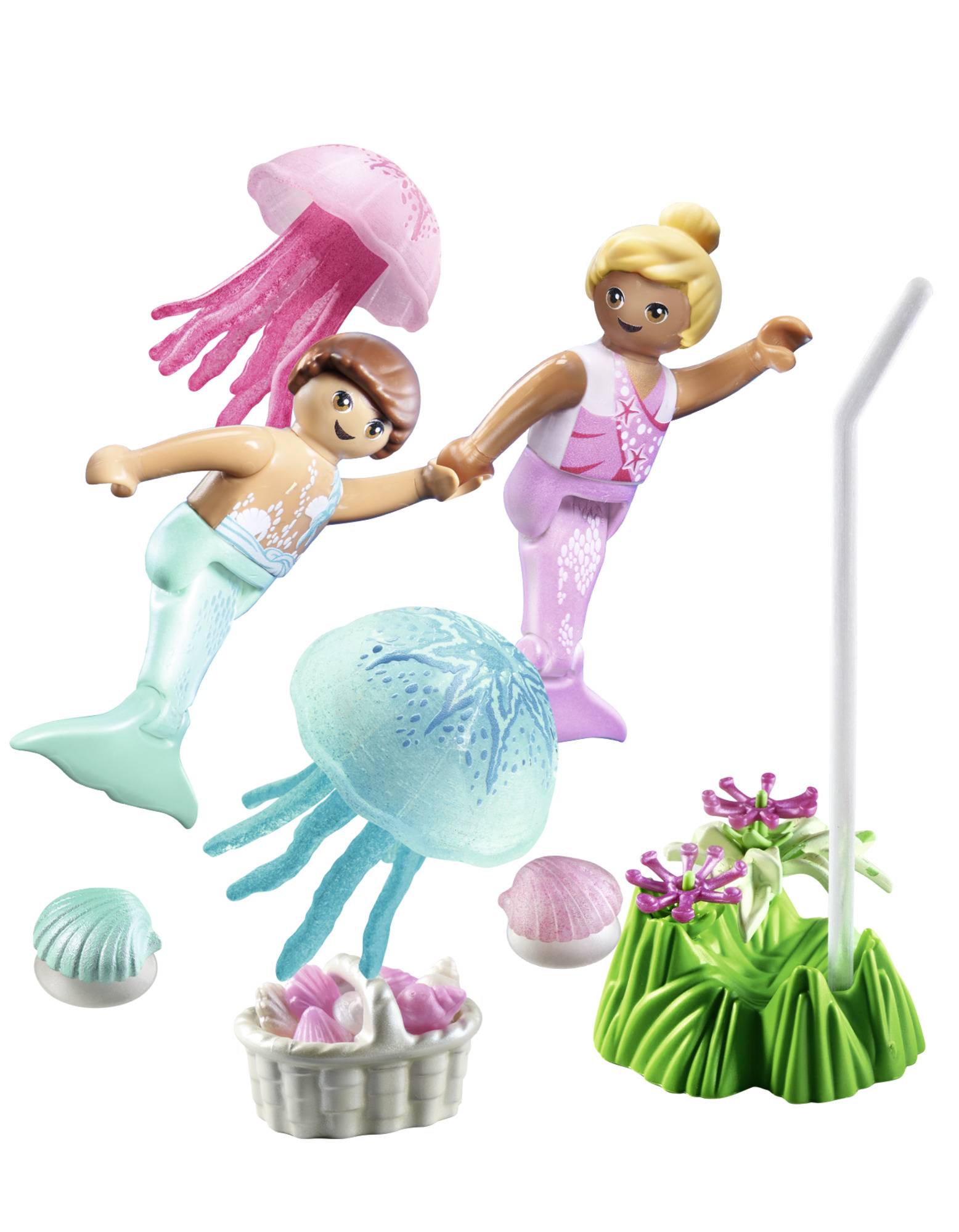 Playmobil® Princess Magic Meerjungfrauen-Kinder mit Quallen 71504