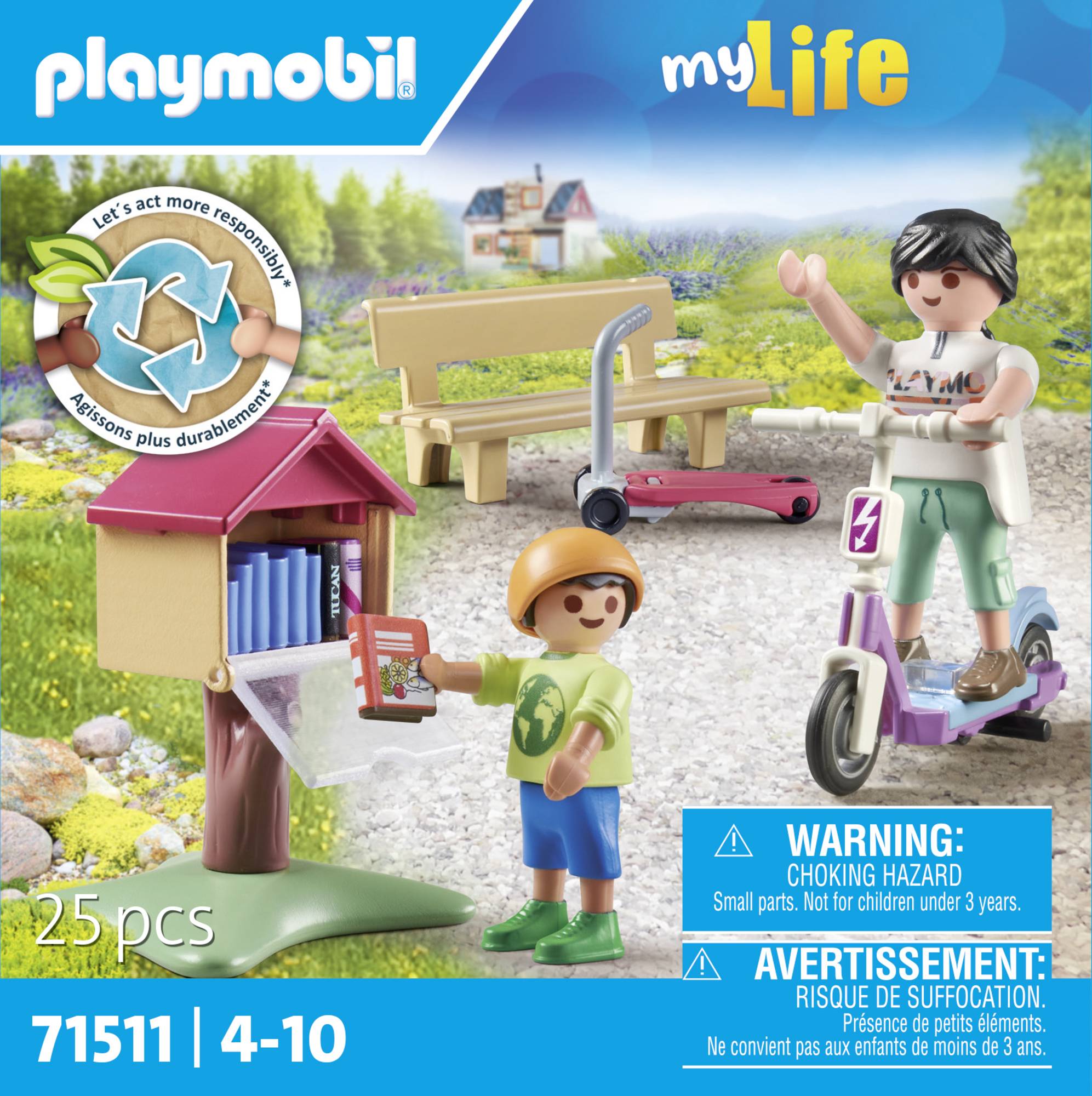 Playmobil® My Life Büchertausch für Leseratten 71511