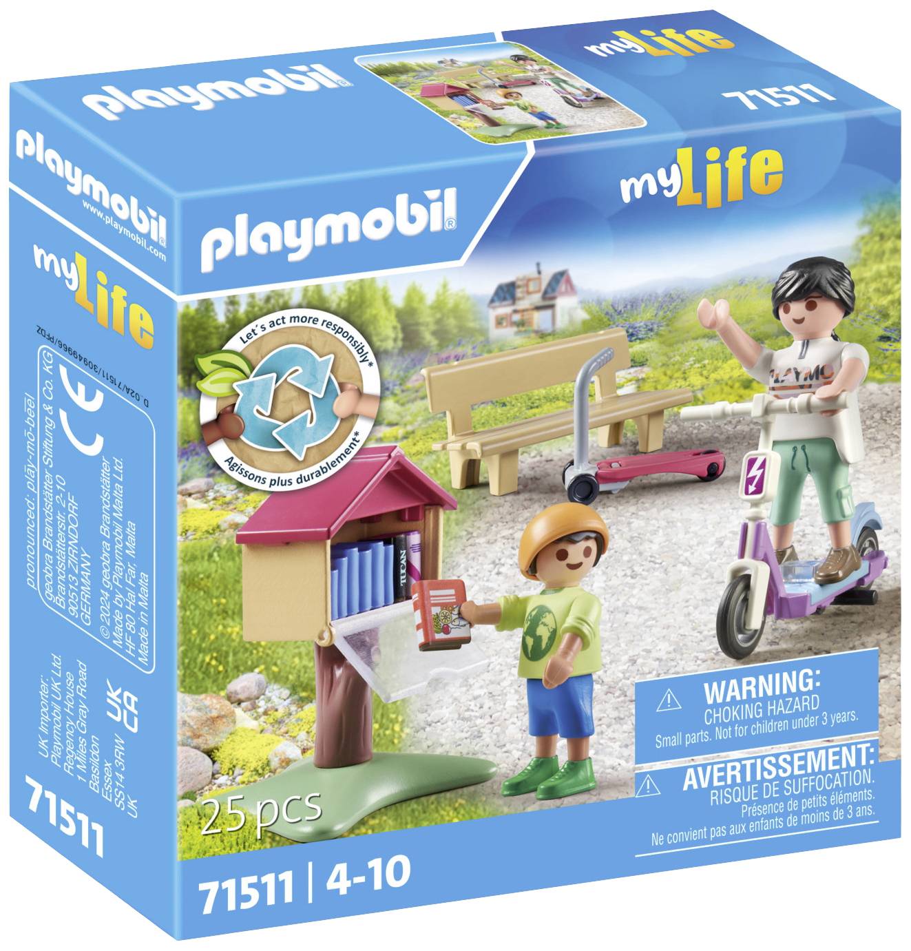 Playmobil® My Life Büchertausch für Leseratten 71511