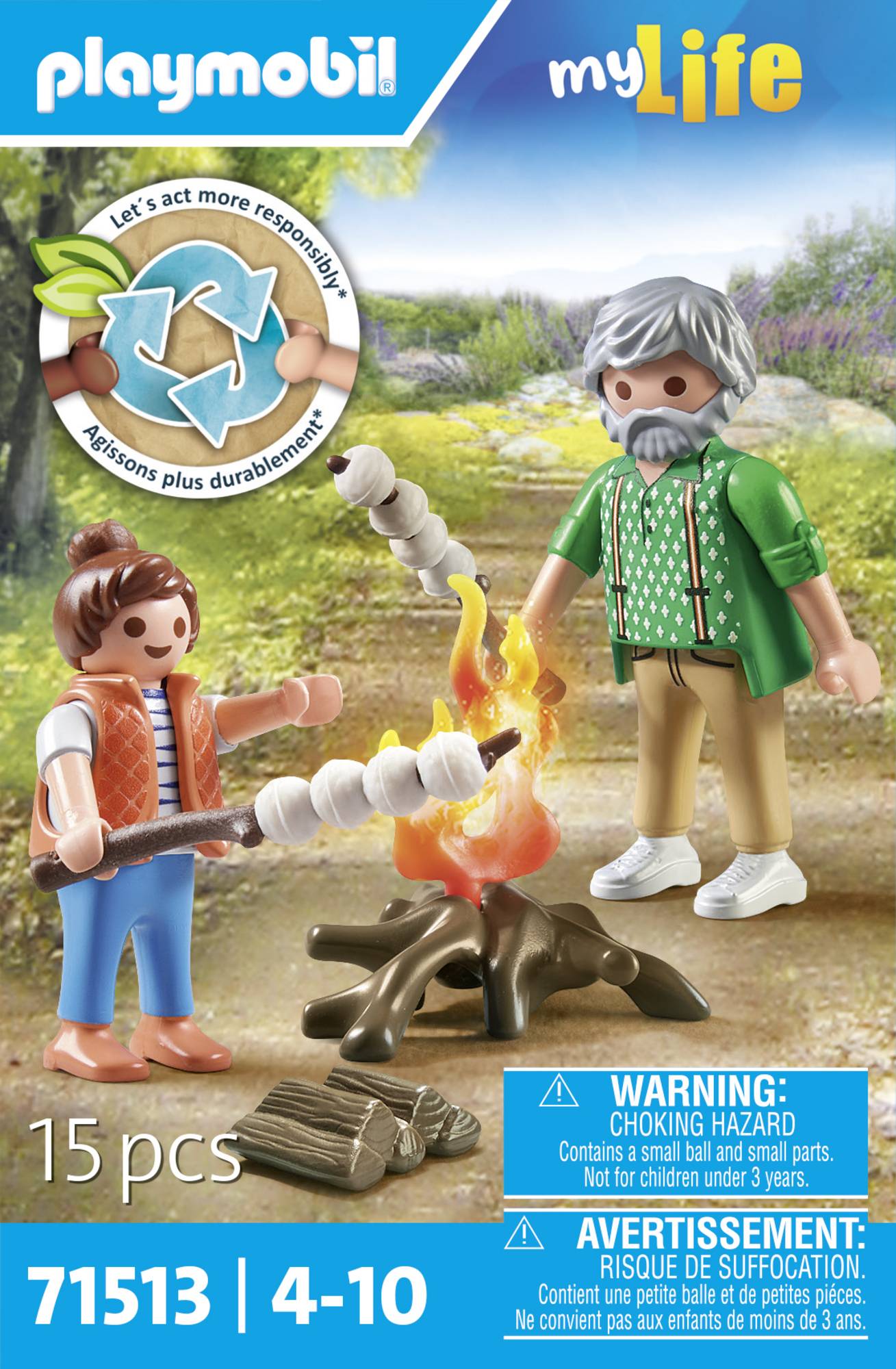 Playmobil® My Life Lagerfeuer mit Marshmallows 71513