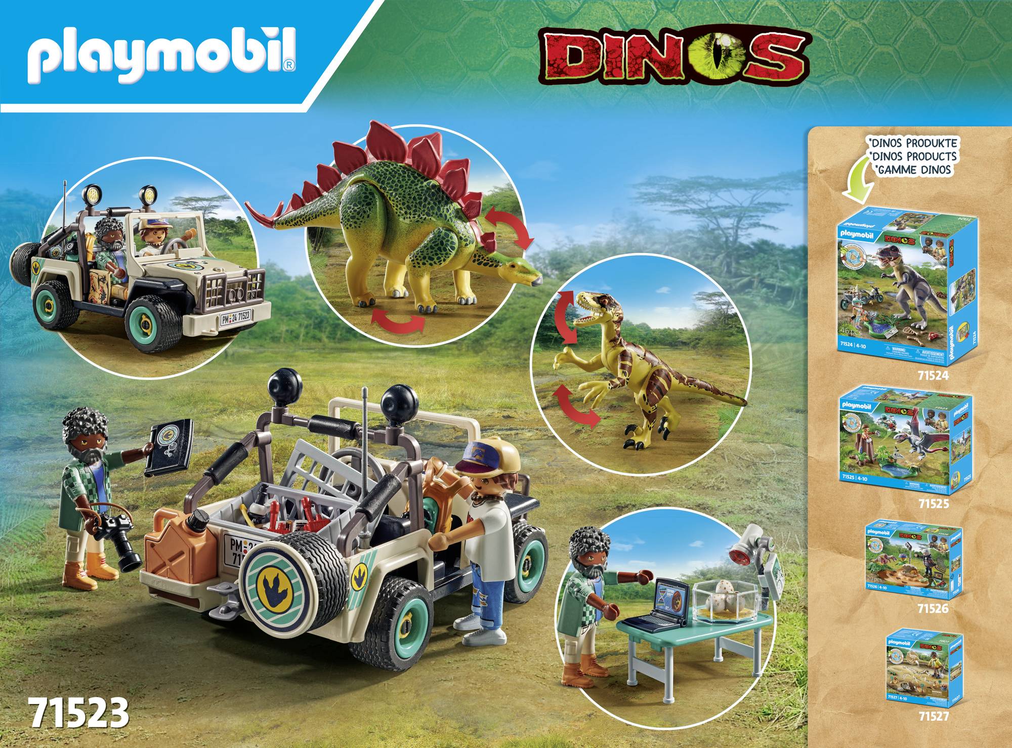 Playmobil® Dinos Forschungscamp mit Dinos 71523
