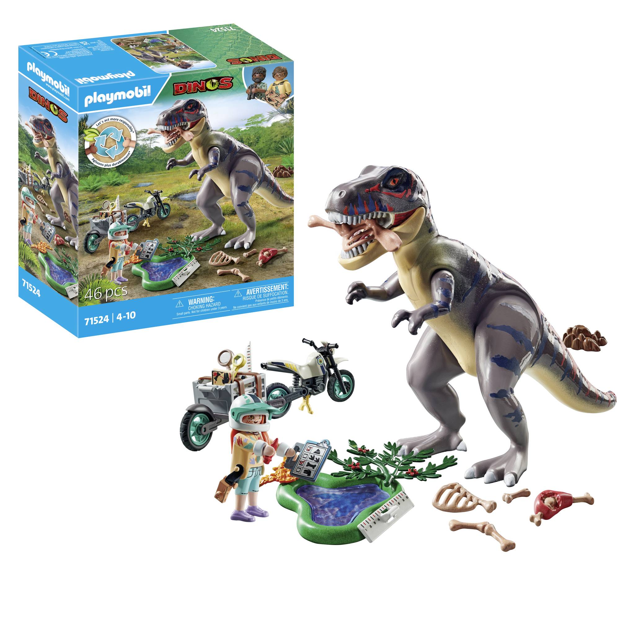 Playmobil® Dinos T-Rex-Spurensuche 71524