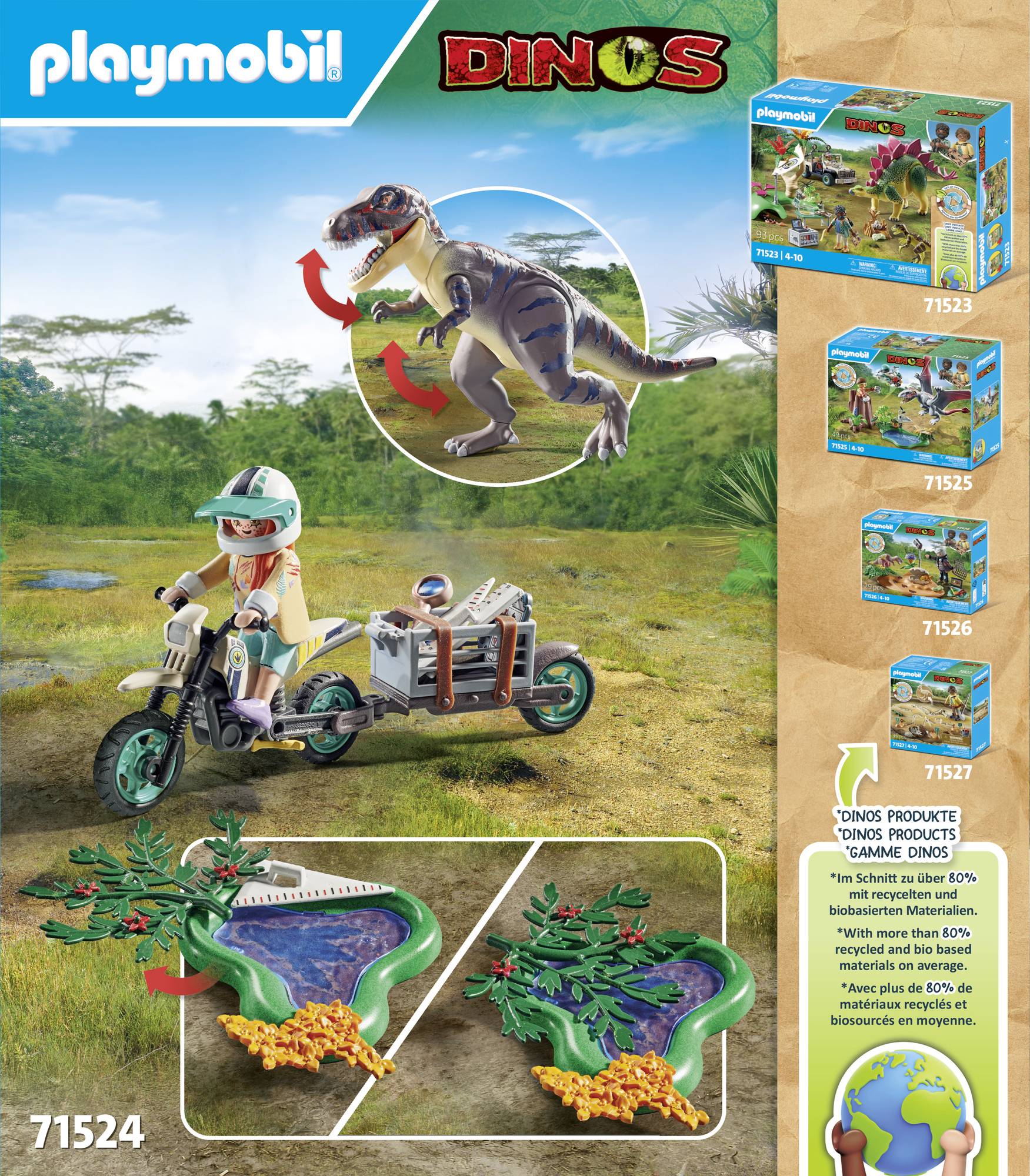 Playmobil® Dinos T-Rex-Spurensuche 71524