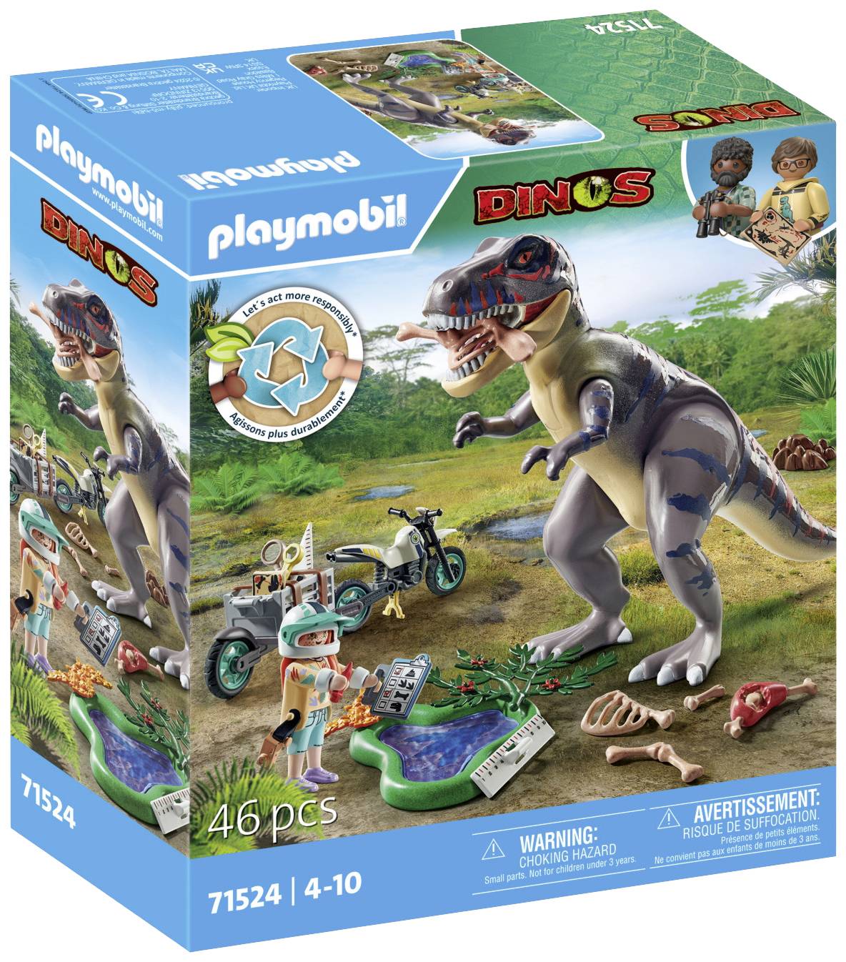 Playmobil® Dinos T-Rex-Spurensuche 71524