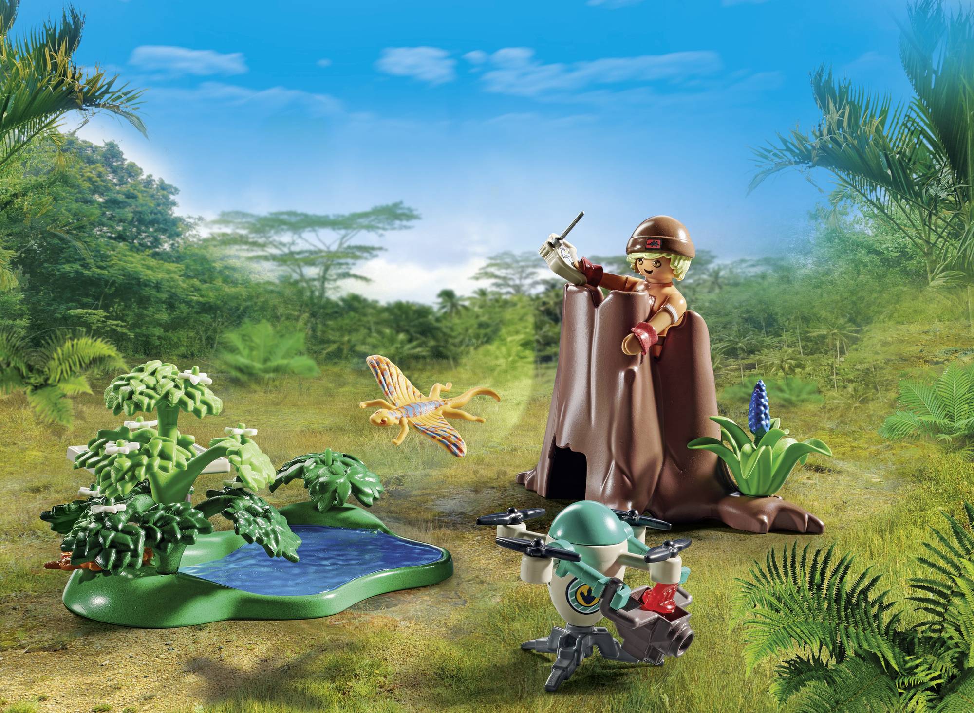 Playmobil® Dinos Beobachtungsstation für Dimorphodon 71525