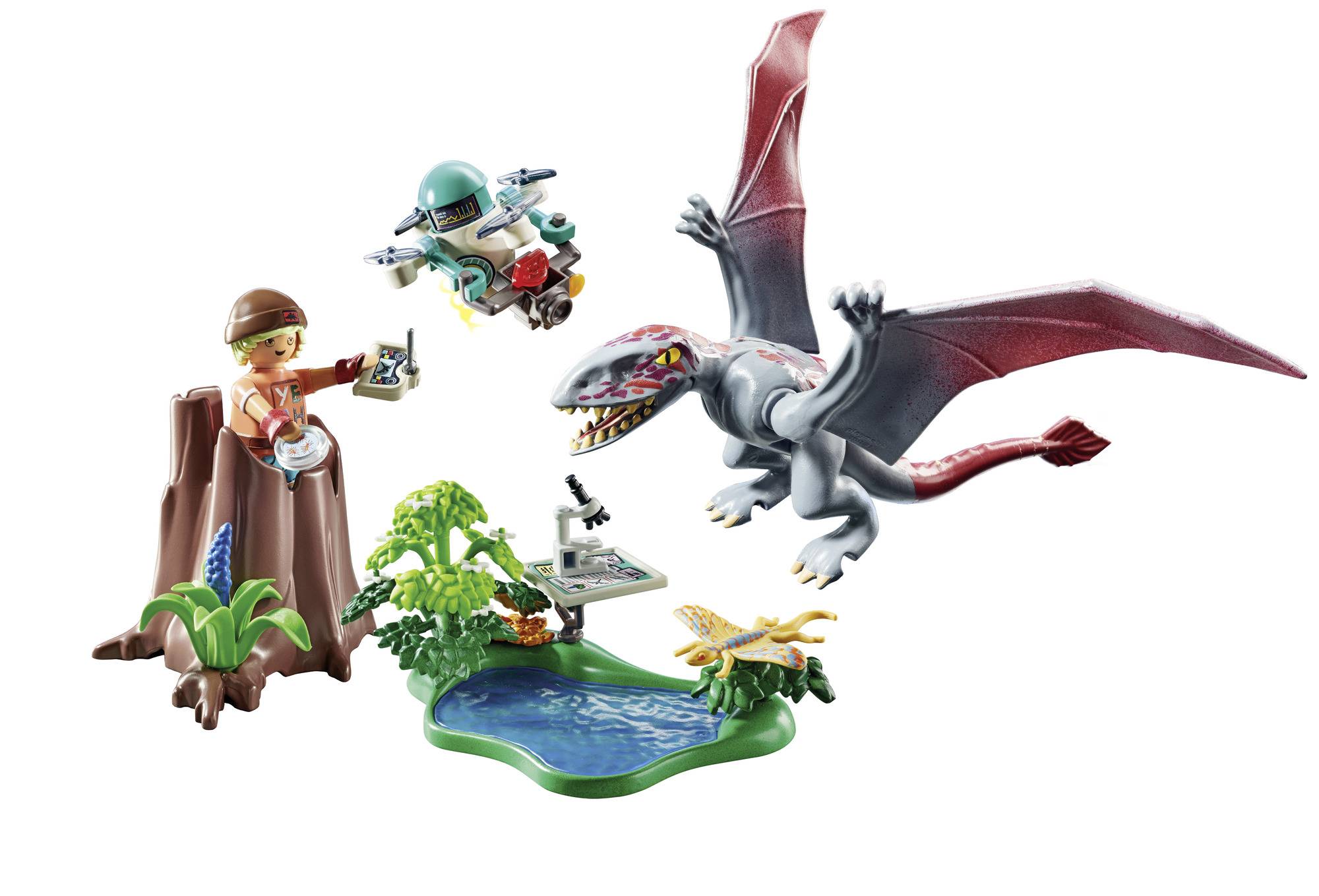 Playmobil® Dinos Beobachtungsstation für Dimorphodon 71525