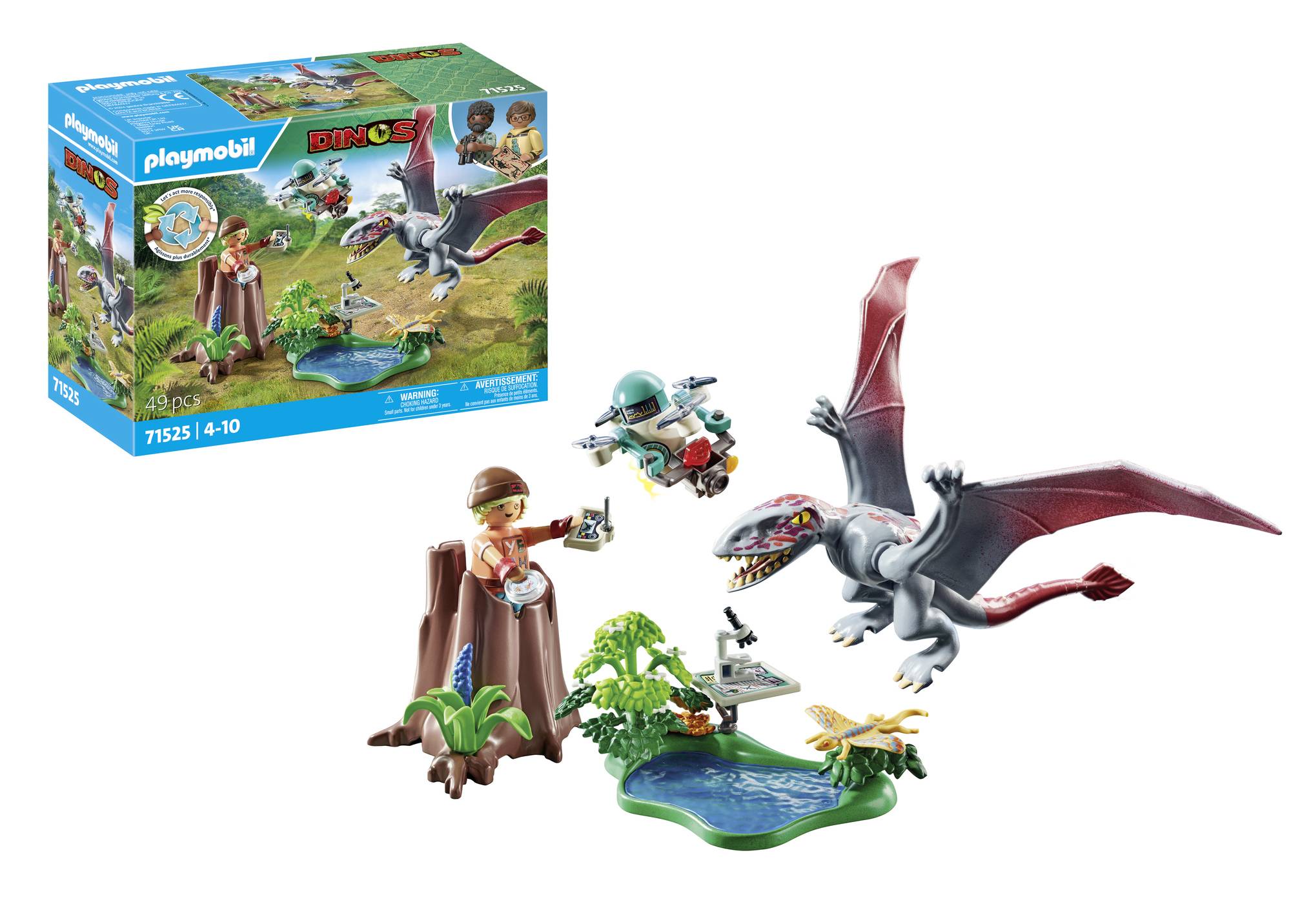 Playmobil® Dinos Beobachtungsstation für Dimorphodon 71525