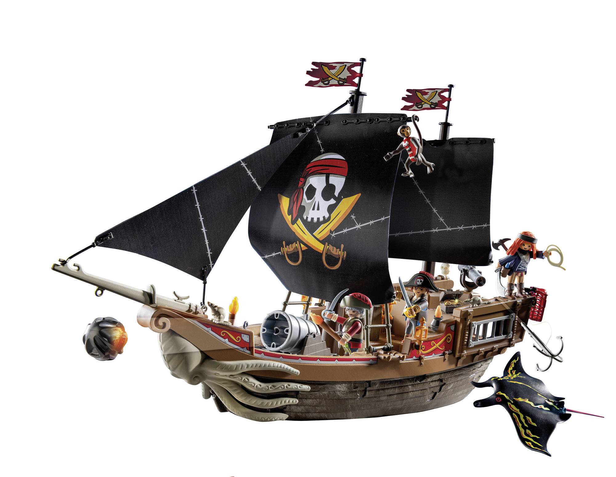 Playmobil® Pirates Großes Piratenschiff 71530
