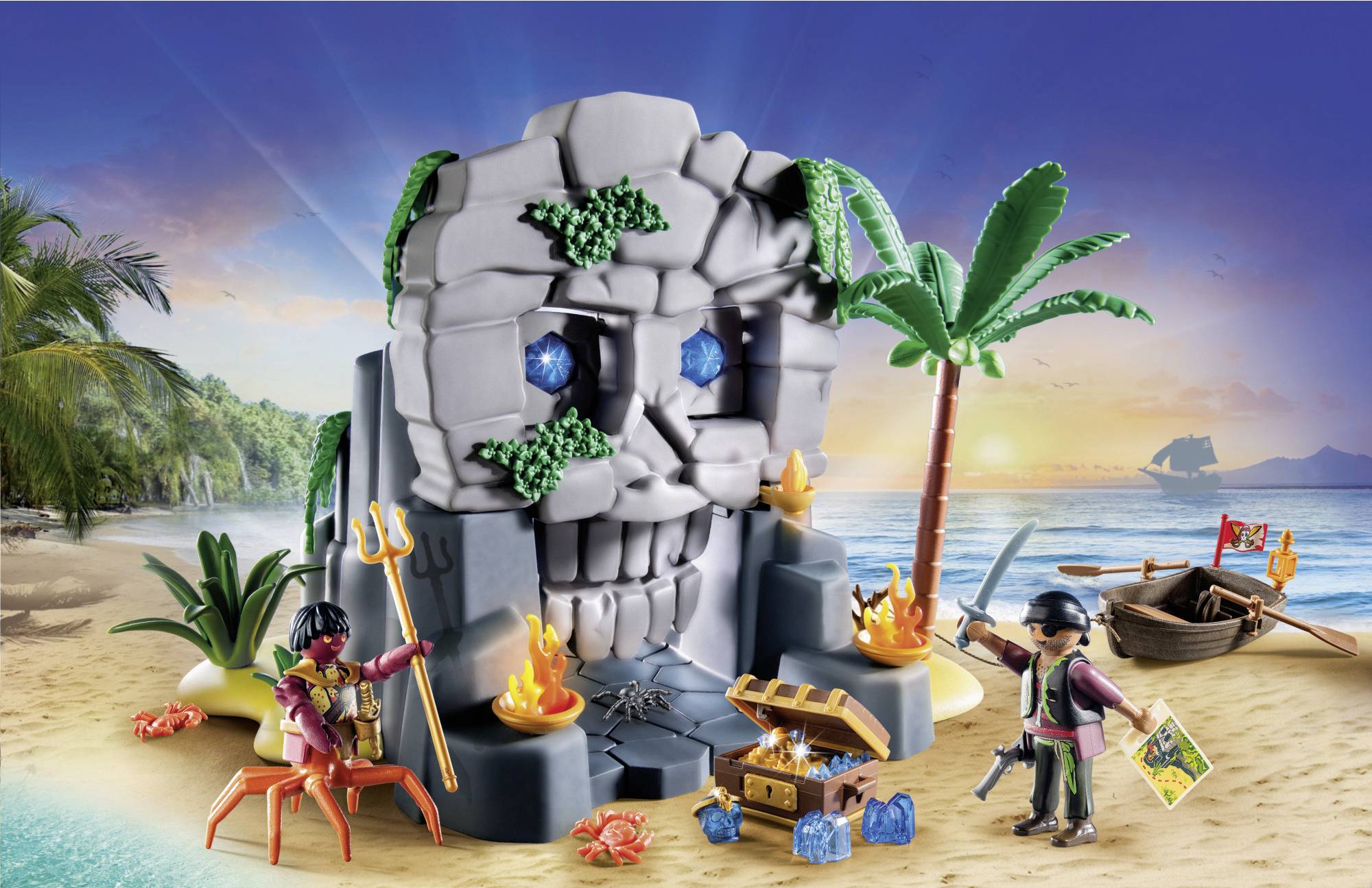Playmobil® Pirates Totenkopfinsel 71531