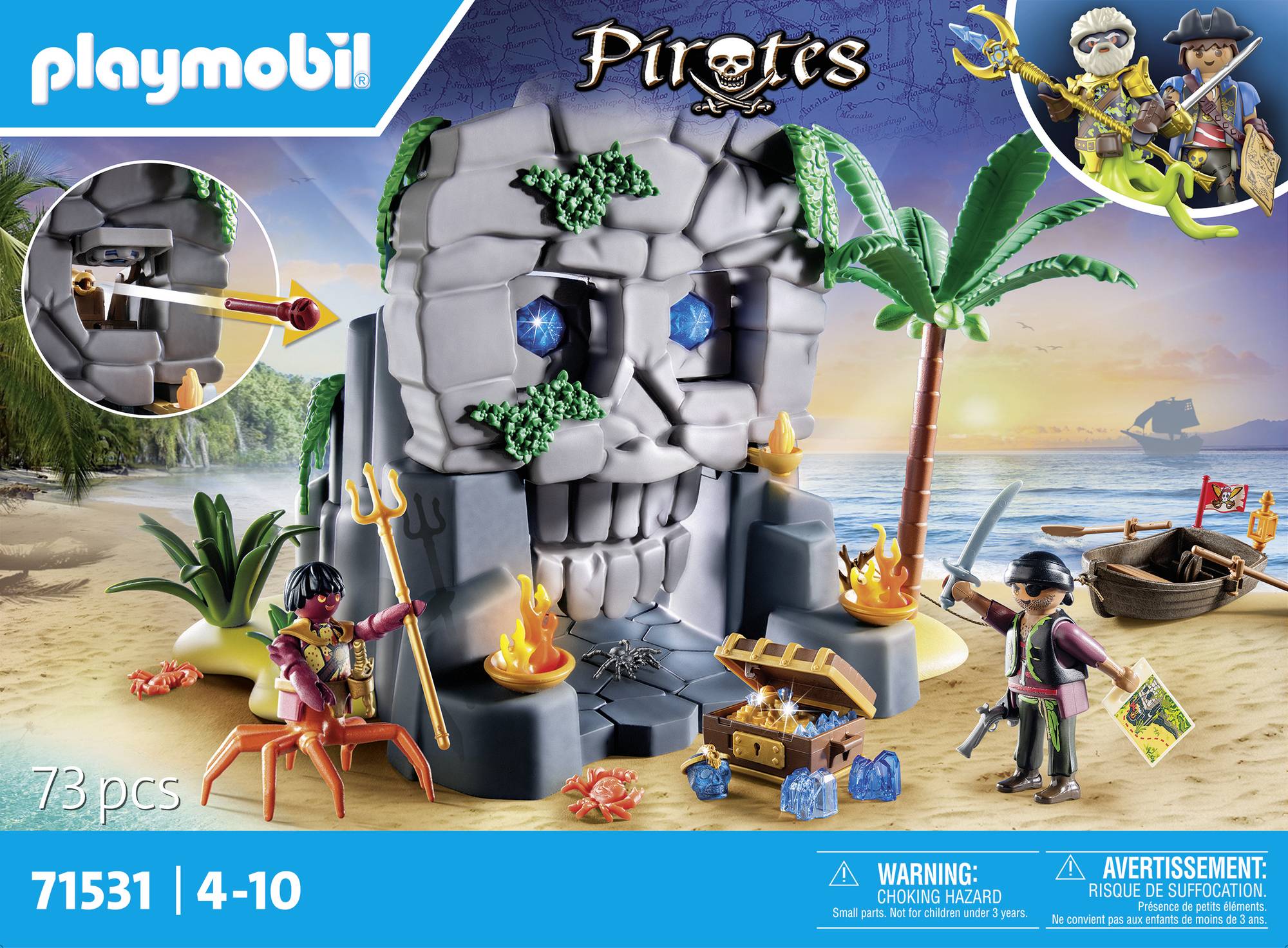 Playmobil® Pirates Totenkopfinsel 71531