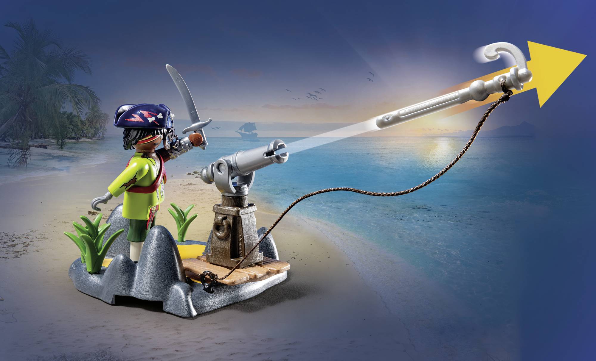 Playmobil® Pirates Kampf gegen die Riesenkrabbe 71532