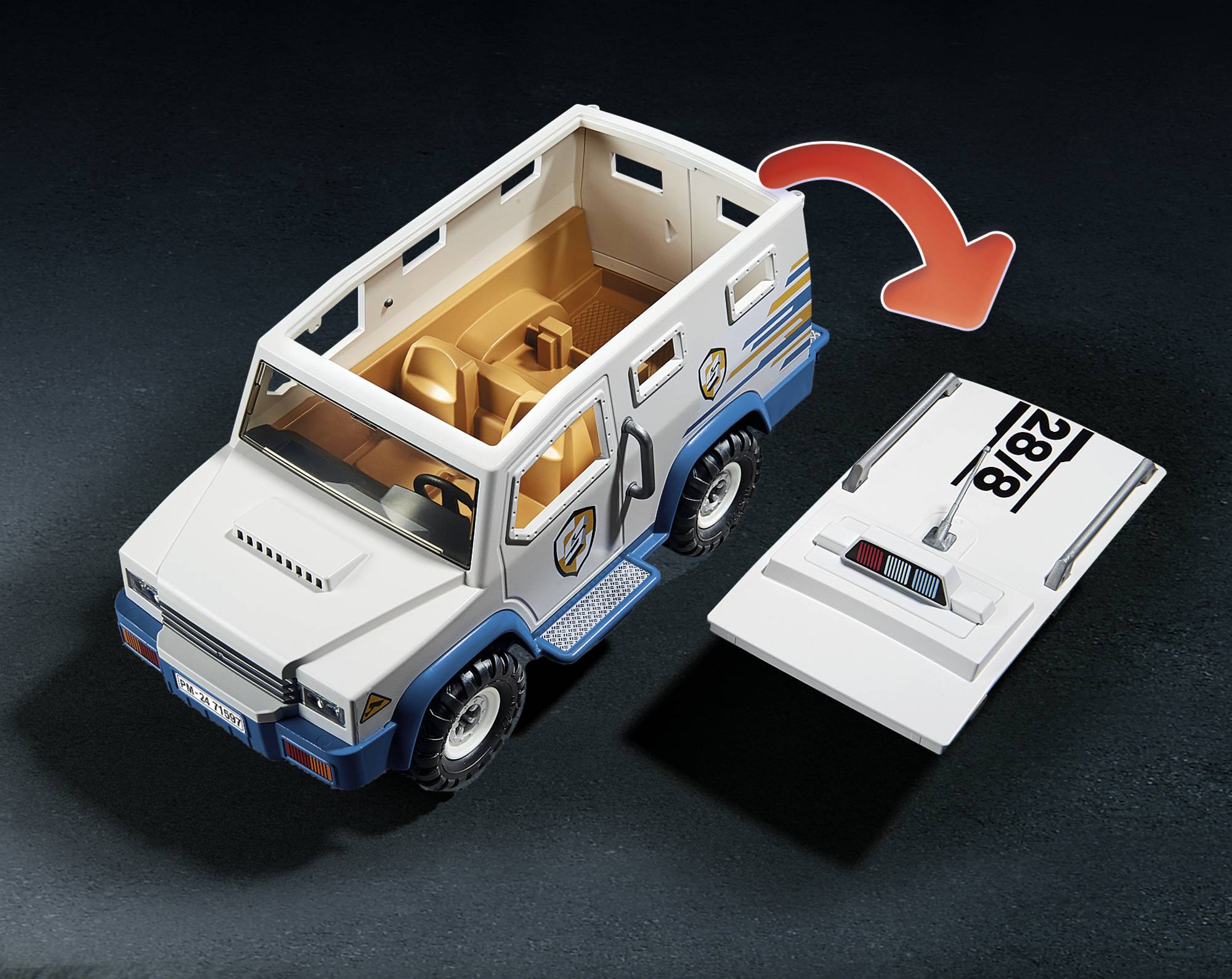 Playmobil® ACT!ON HEROES Geldtransporter 71597