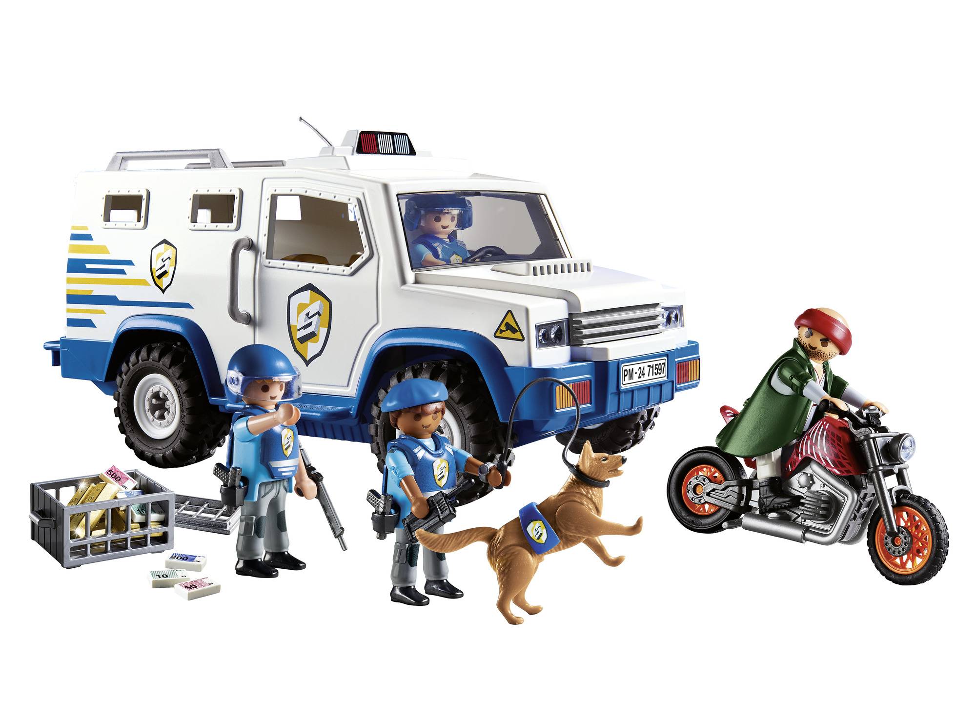 Playmobil® ACT!ON HEROES Geldtransporter 71597