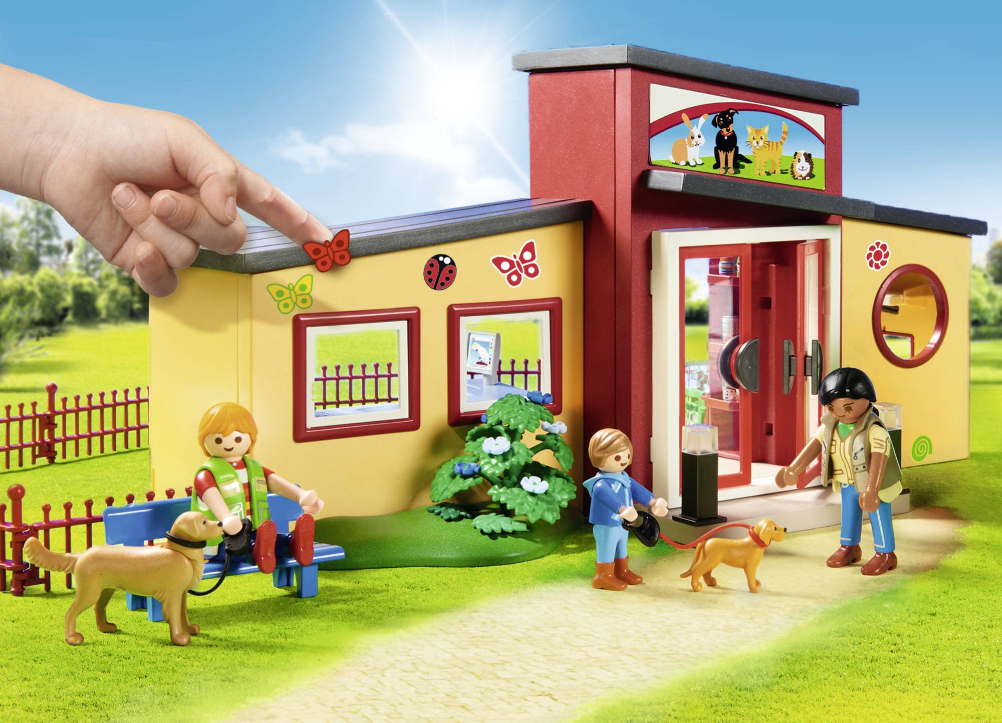 Playmobil® My Life Tierhotel 'Pfötchen' 71599