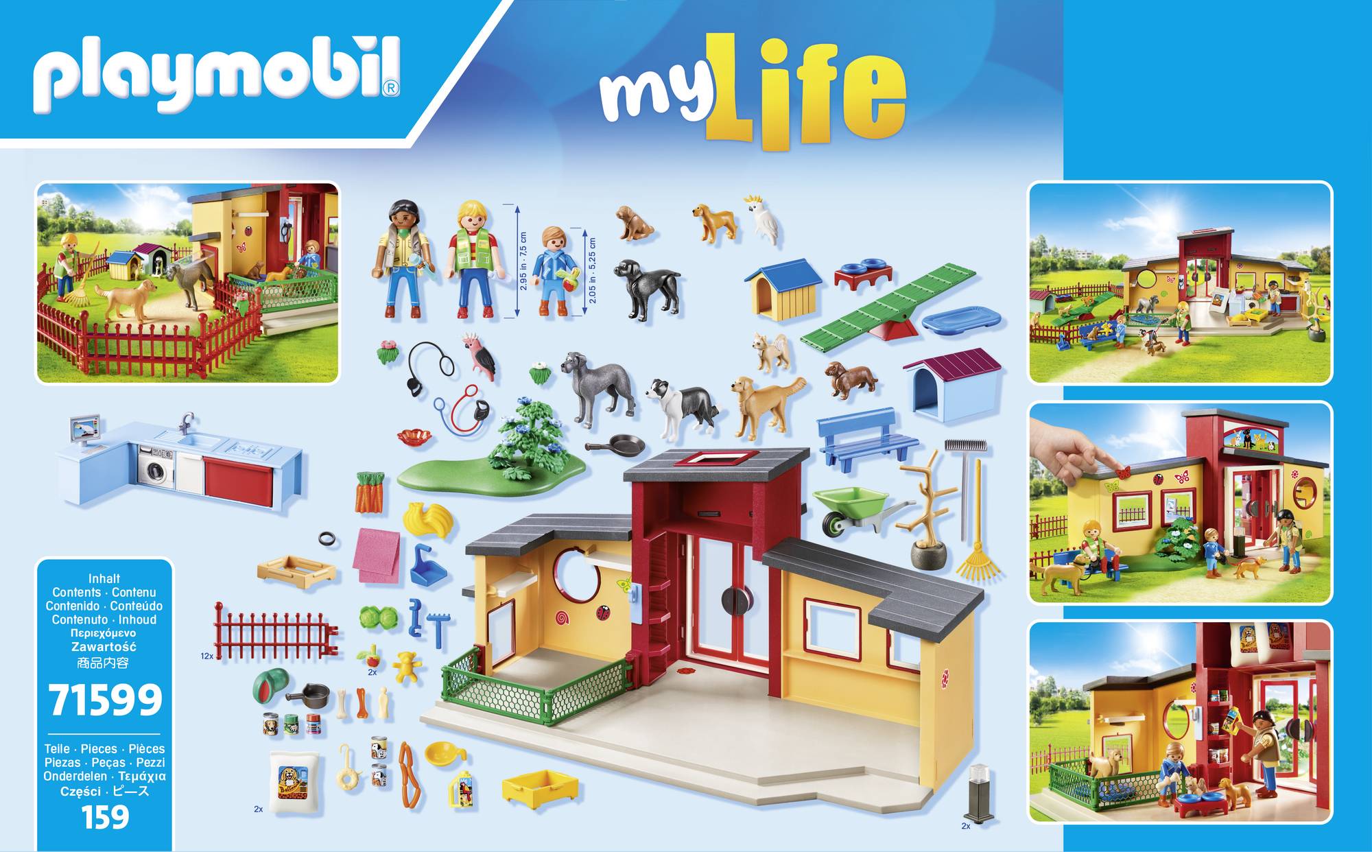 Playmobil® My Life Tierhotel 'Pfötchen' 71599
