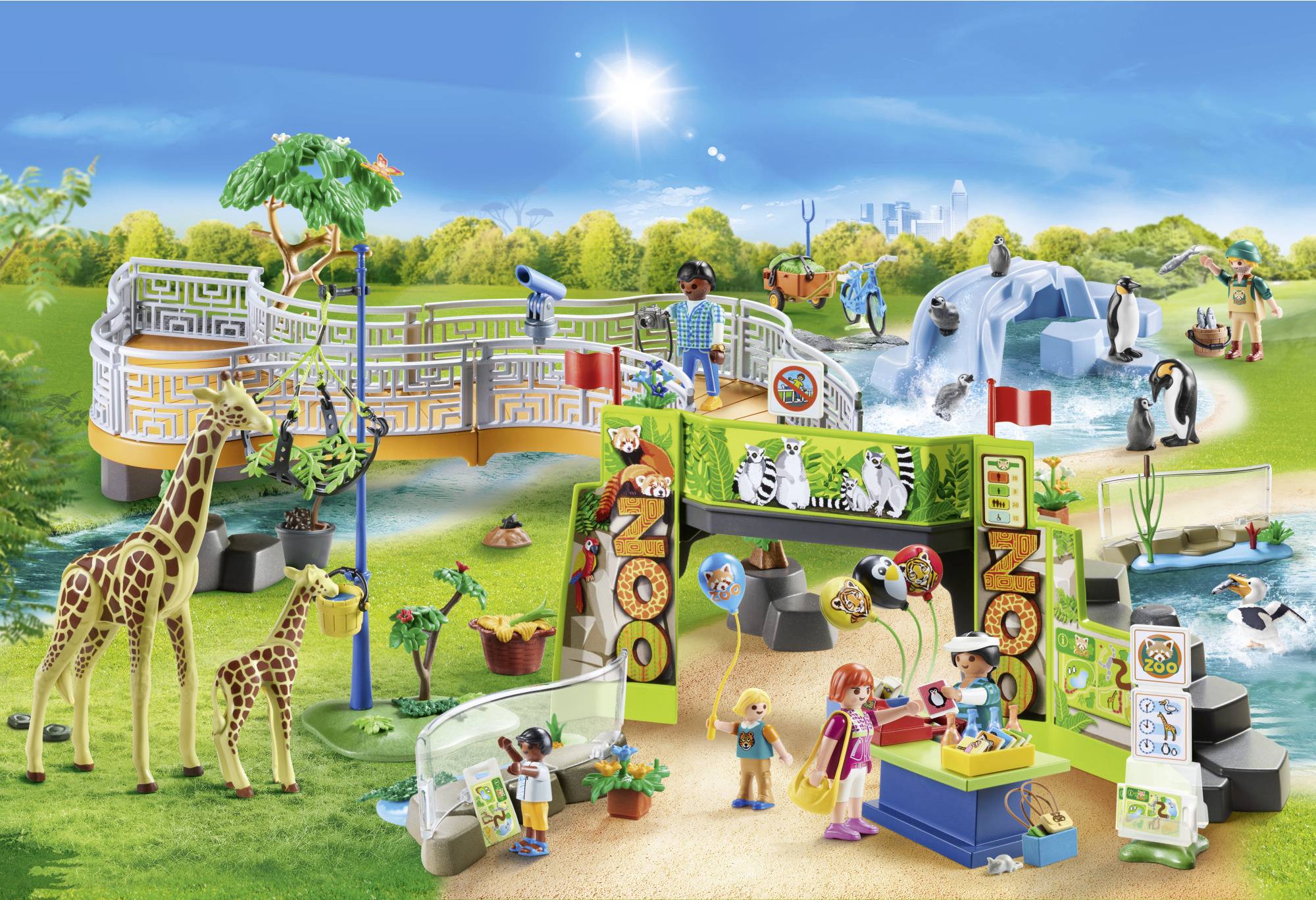 Playmobil® My Life Mein großer Erlebnis-Zoo 71600