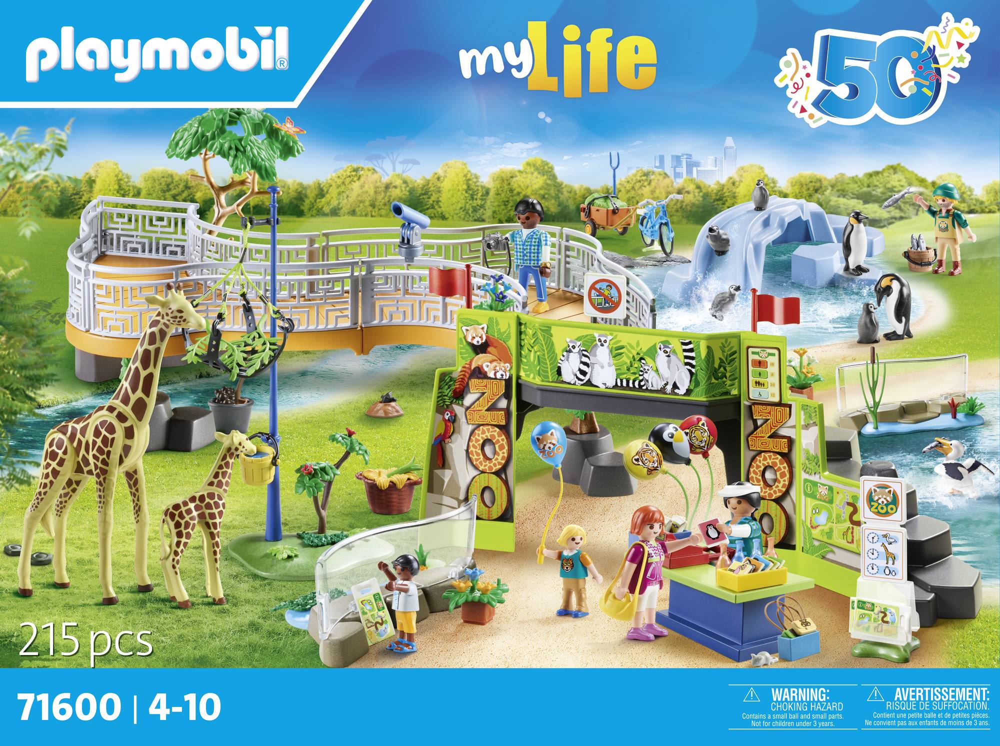 Playmobil® My Life Mein großer Erlebnis-Zoo 71600