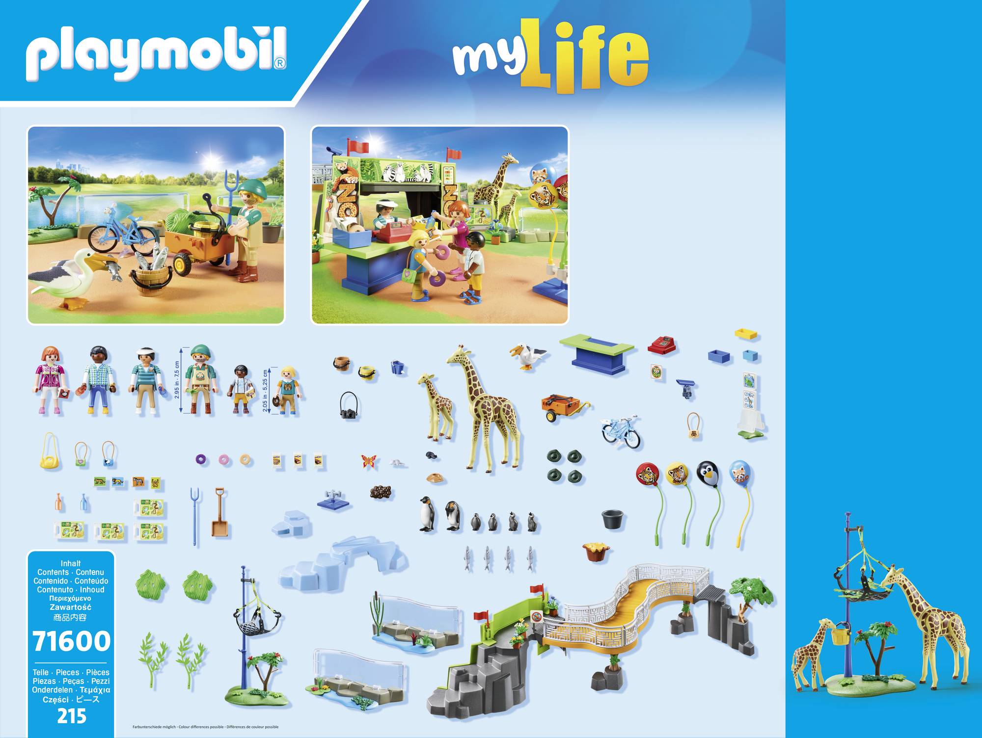 Playmobil® My Life Mein großer Erlebnis-Zoo 71600