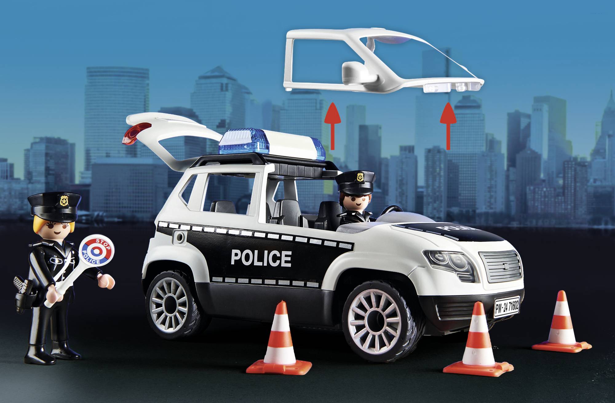 Playmobil® ACT!ON HEROES Polizeistation 71602