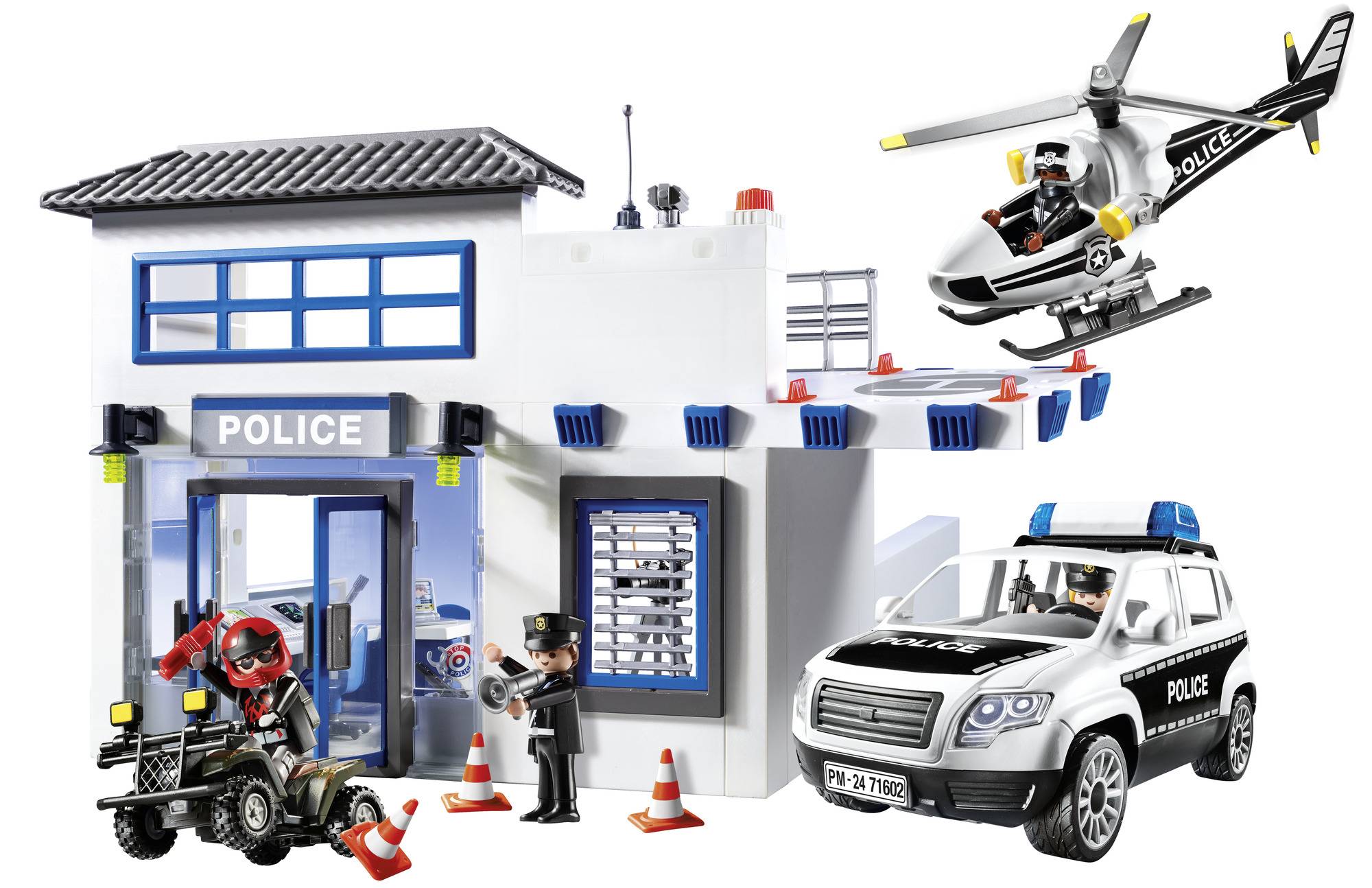 Playmobil® ACT!ON HEROES Polizeistation 71602