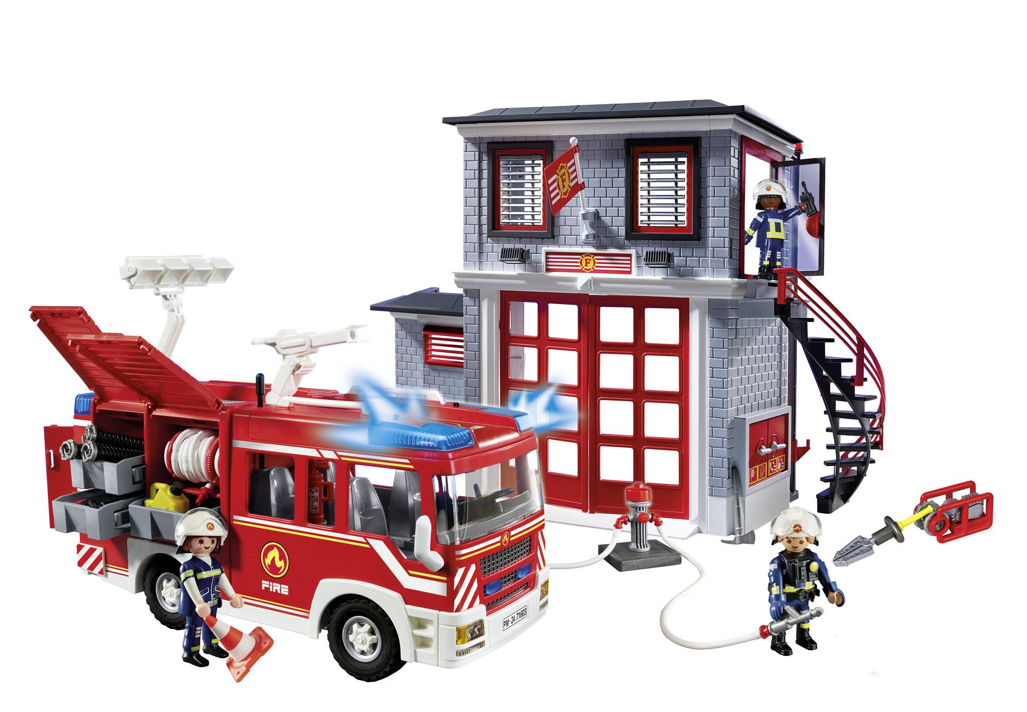 Playmobil® ACT!ON HEROES Feuerwehr-Megaset 71603