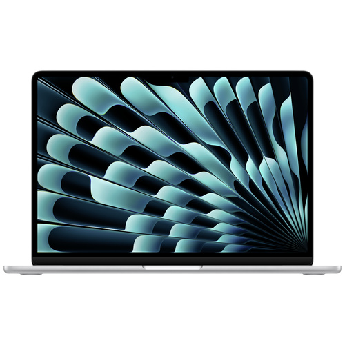 Apple MacBook Air 13 (M3, 2024) 34.5 cm (13.6 Zoll) 8 GB RAM 512 GB SSD 8‑Core CPU 10-Core GPU Silb