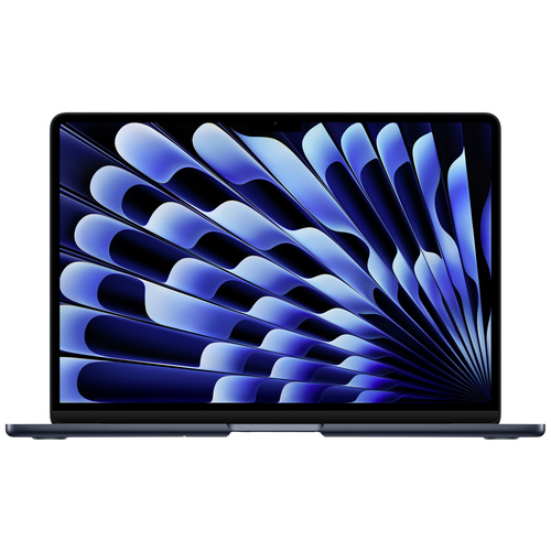 Apple MacBook Air 13 (M3, 2024) 34.5 cm (13.6 Zoll) 8 GB RAM 256 GB SSD 8‑Core CPU 8-Core GPU Midni