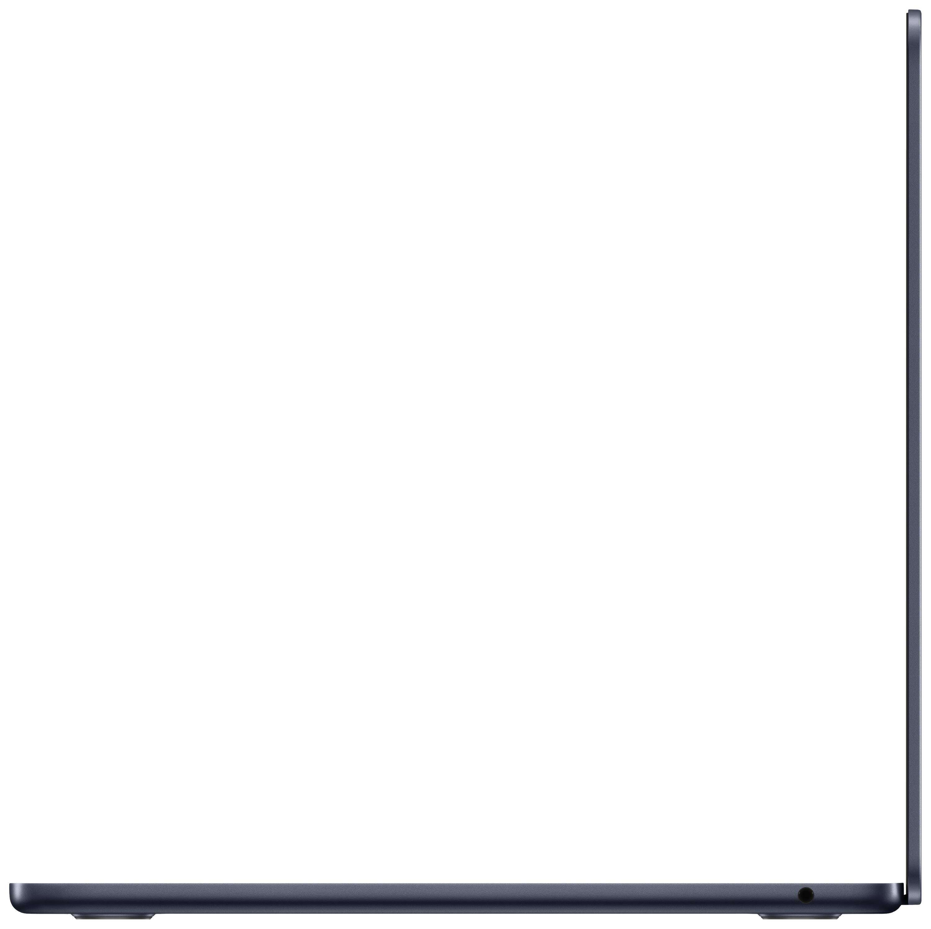 Apple MacBook Air 13 (M3, 2024) 34.5 cm (13.6 Zoll) 8 GB RAM 256 GB SSD 8‑Core CPU 8-Core GPU Midnight Grey MRXV3D/A