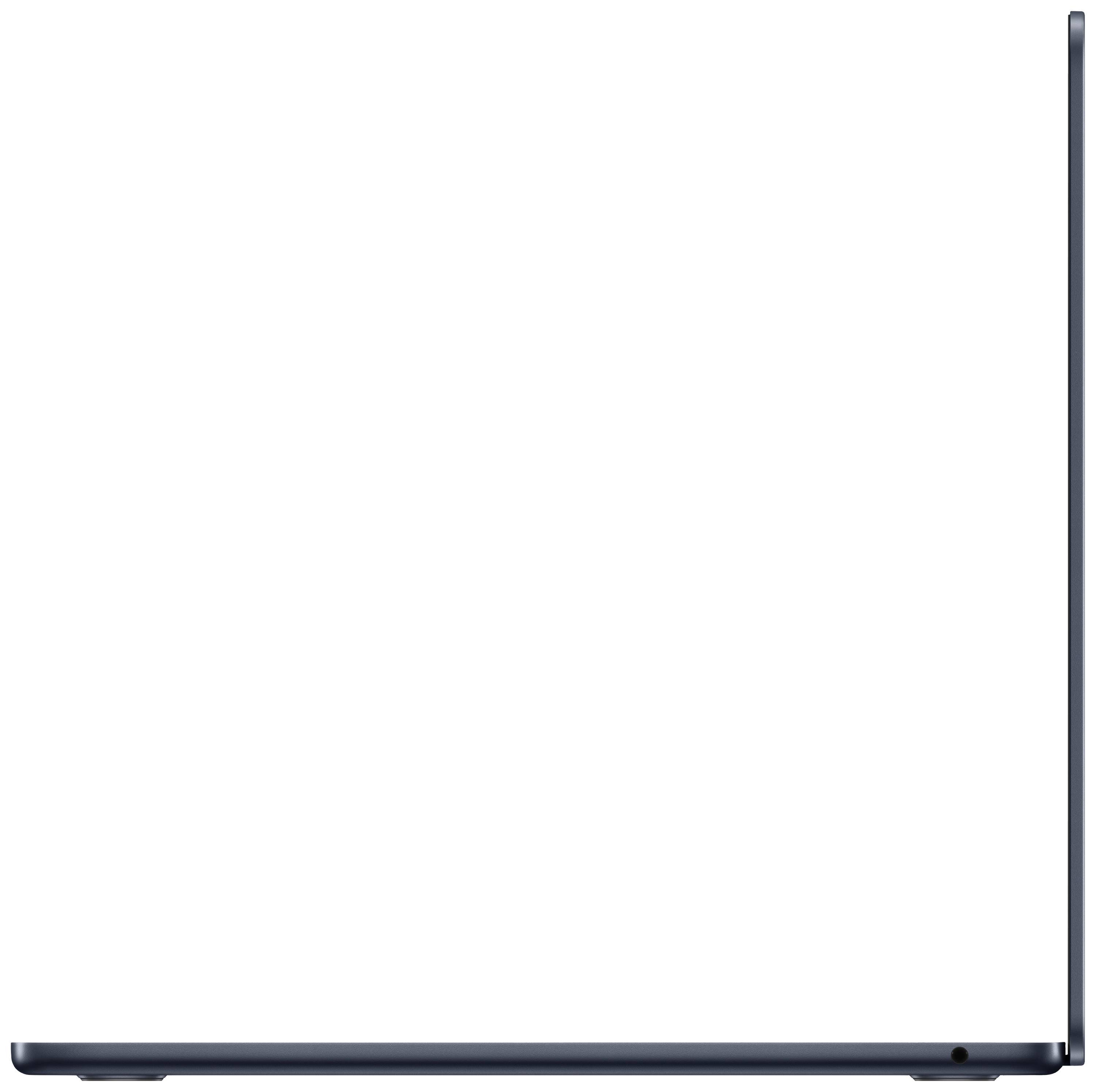 Apple MacBook Air 15 (M3, 2024) 38.9 cm (15.3 Zoll) 16 GB RAM 512 GB SSD 8‑Core CPU 10-Core GPU Mitternacht MXD43D/A