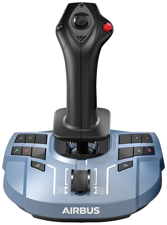 Thrustmaster TCA X Airbus Edition Flugsimulator-Joystick Kopfhörer (3.5mm Klinke), USB-A, USB-C® PC, Xbox One, Xbox Series