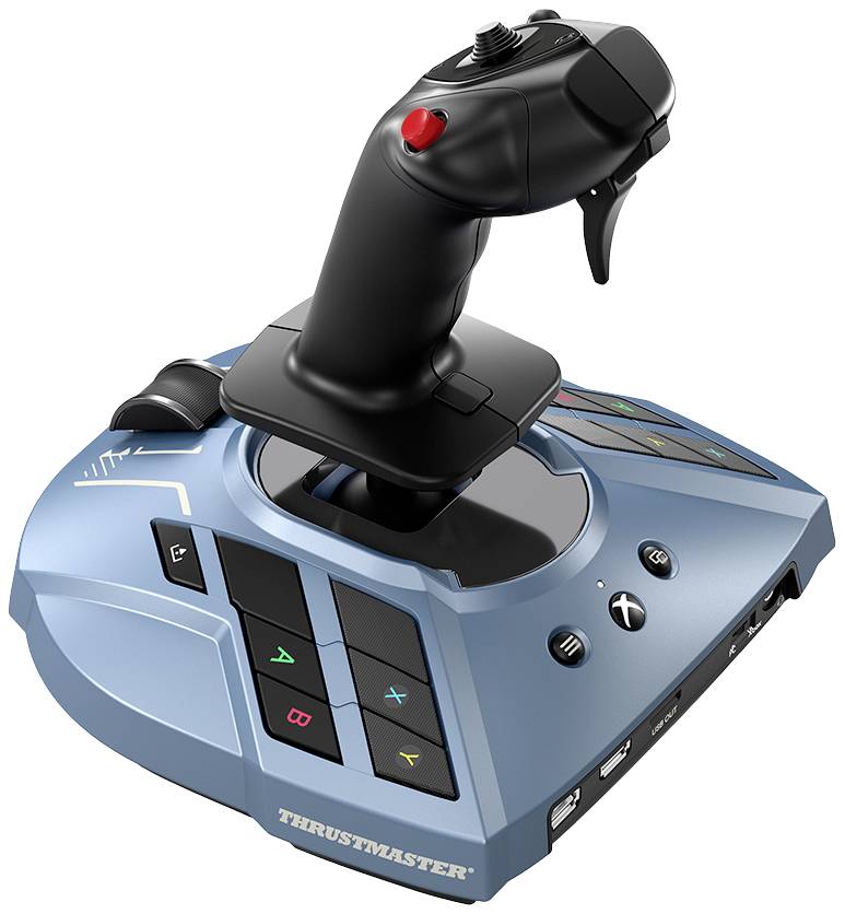 Thrustmaster TCA X Airbus Edition Flugsimulator-Joystick Kopfhörer (3.5mm Klinke), USB-A, USB-C® PC, Xbox One, Xbox Series